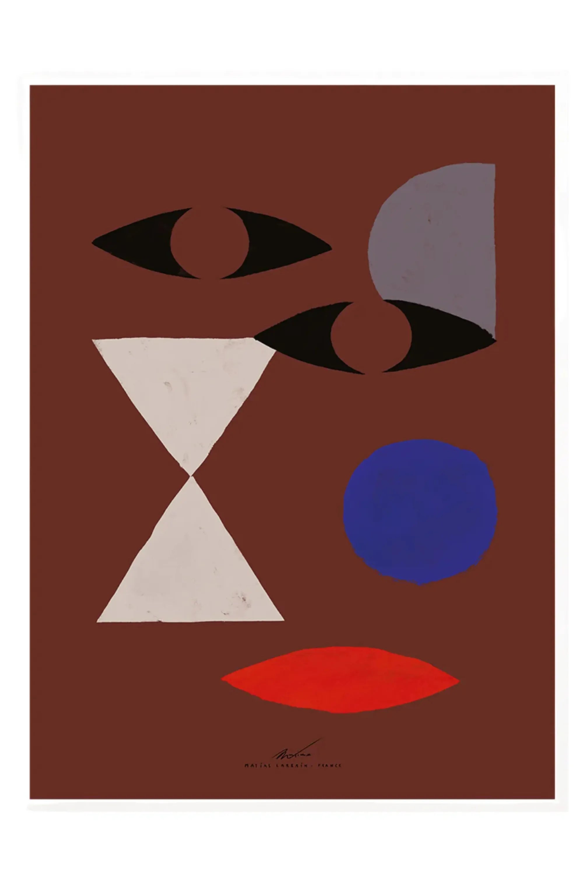Visage abstrait