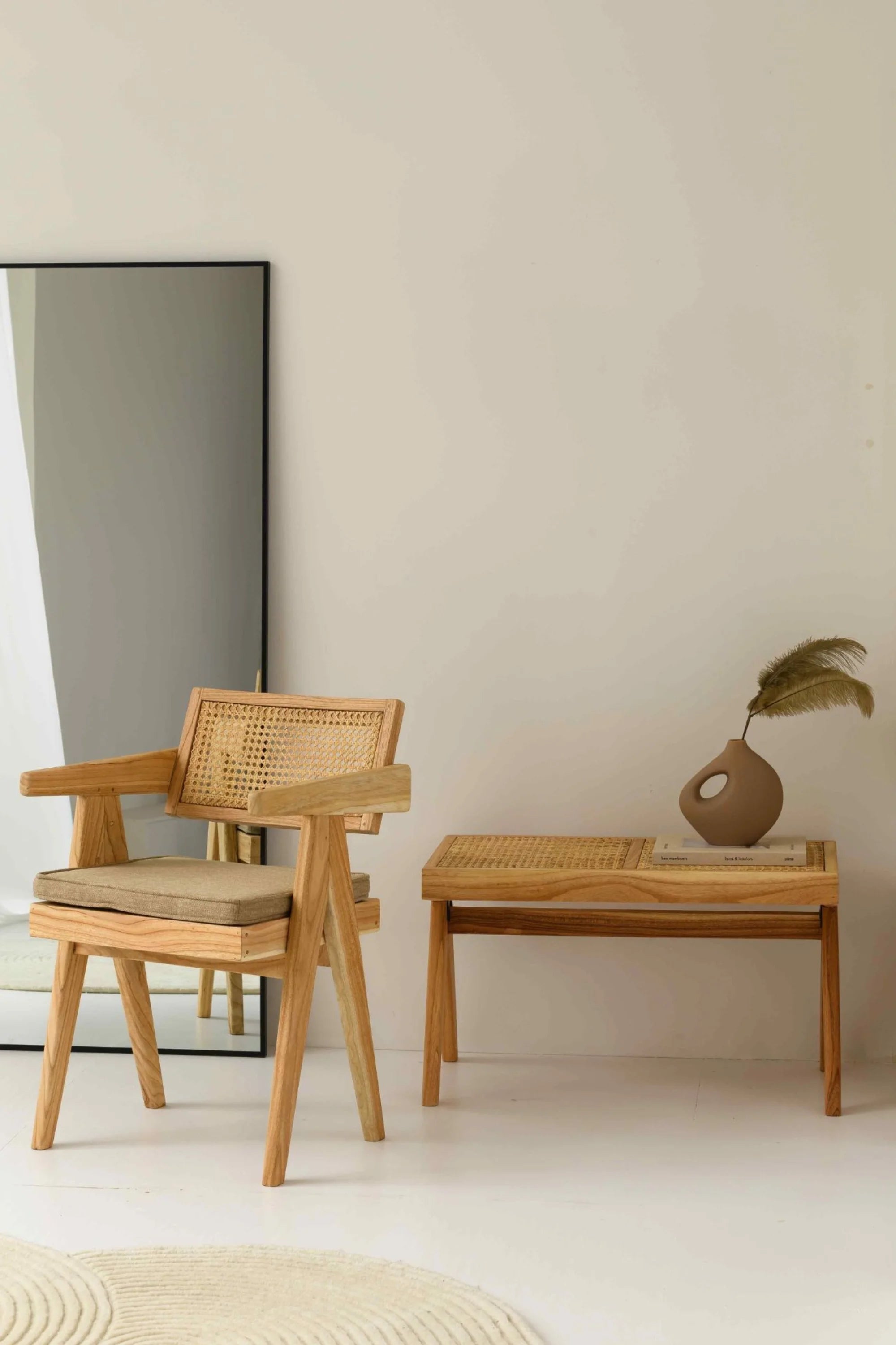 Banc en rotin 2
