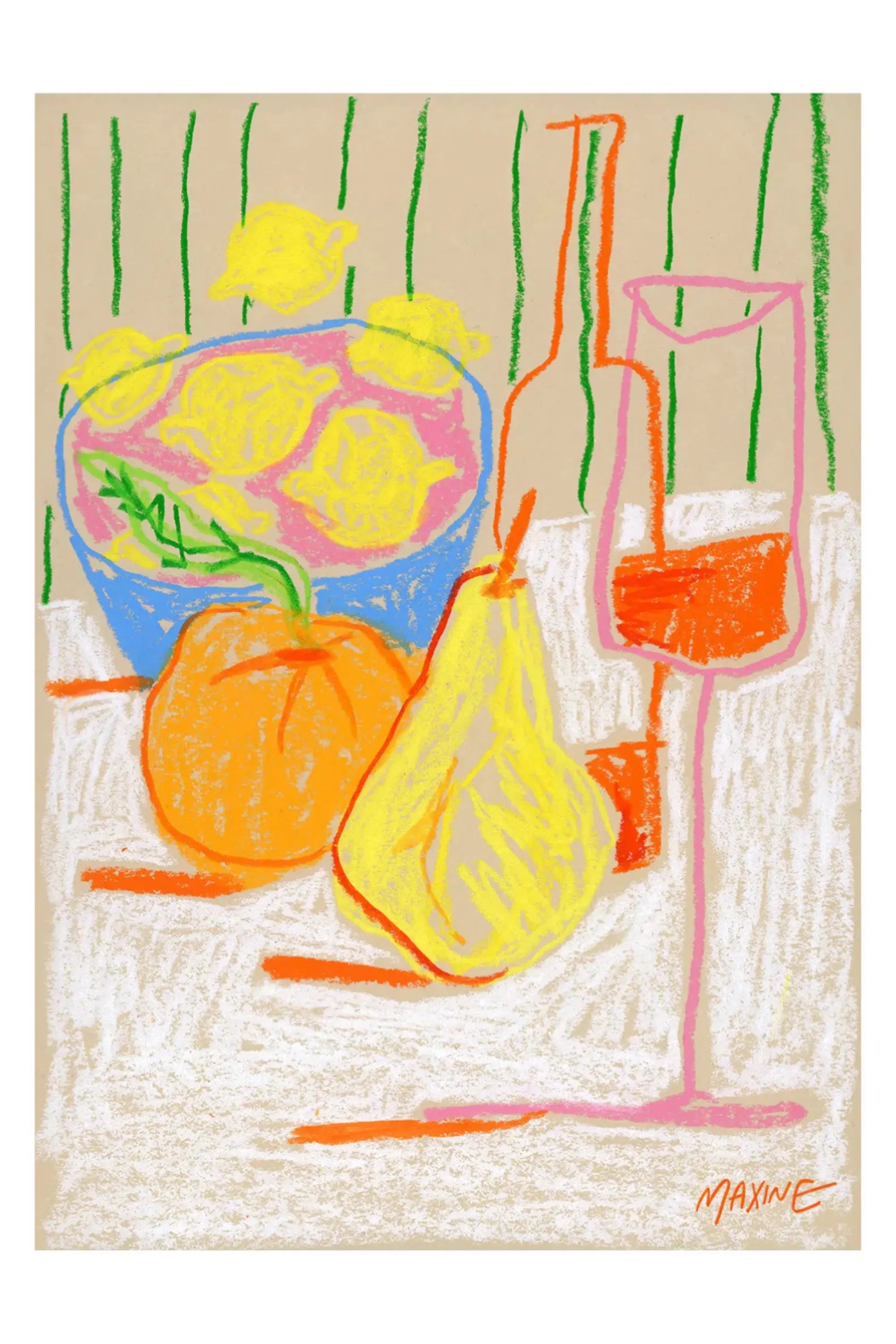 Nature morte en fin d'après-midi