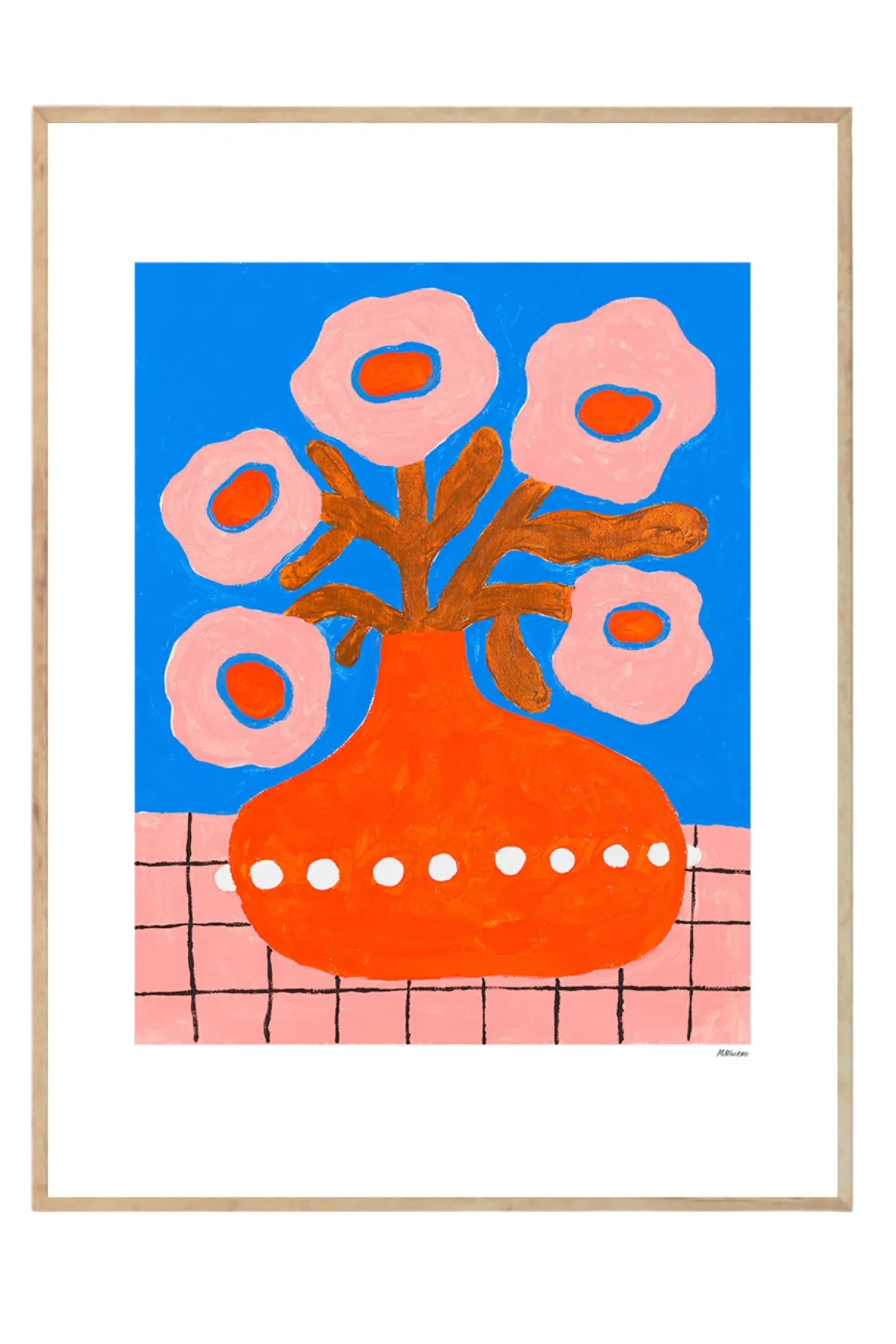 Flowers In a Pearl Vase