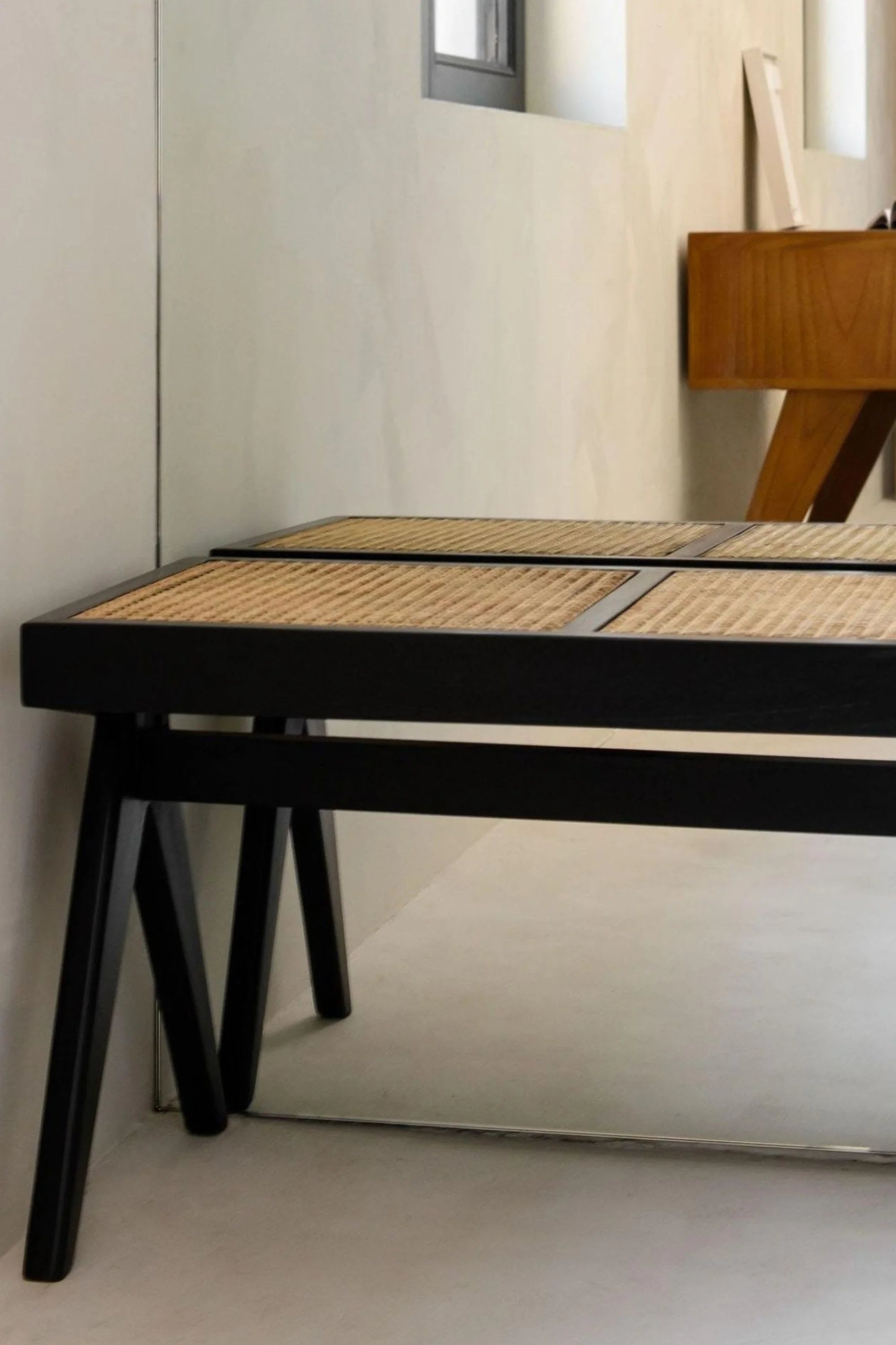 Banc en rotin 3