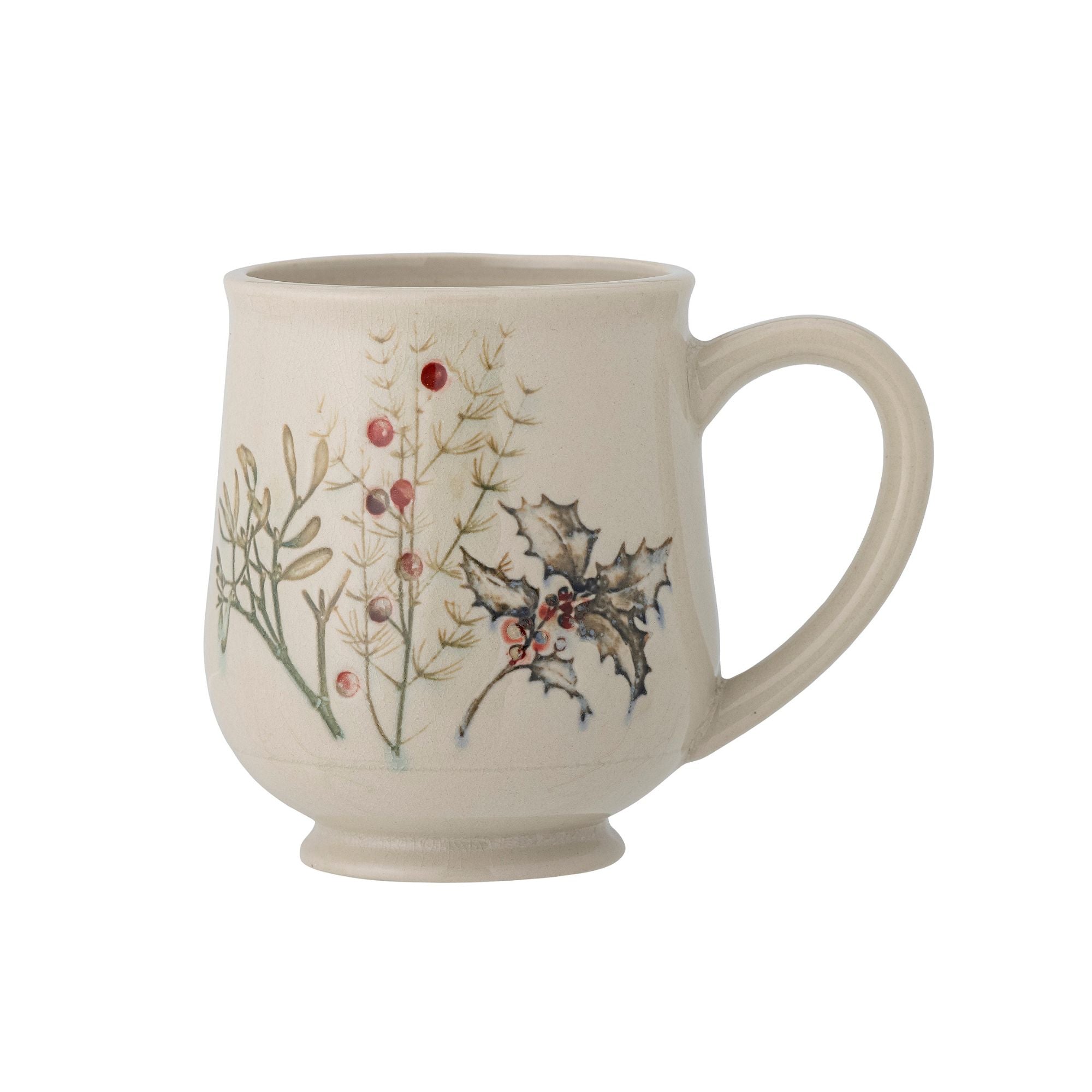 Christmas Flower Mug - Set of 2