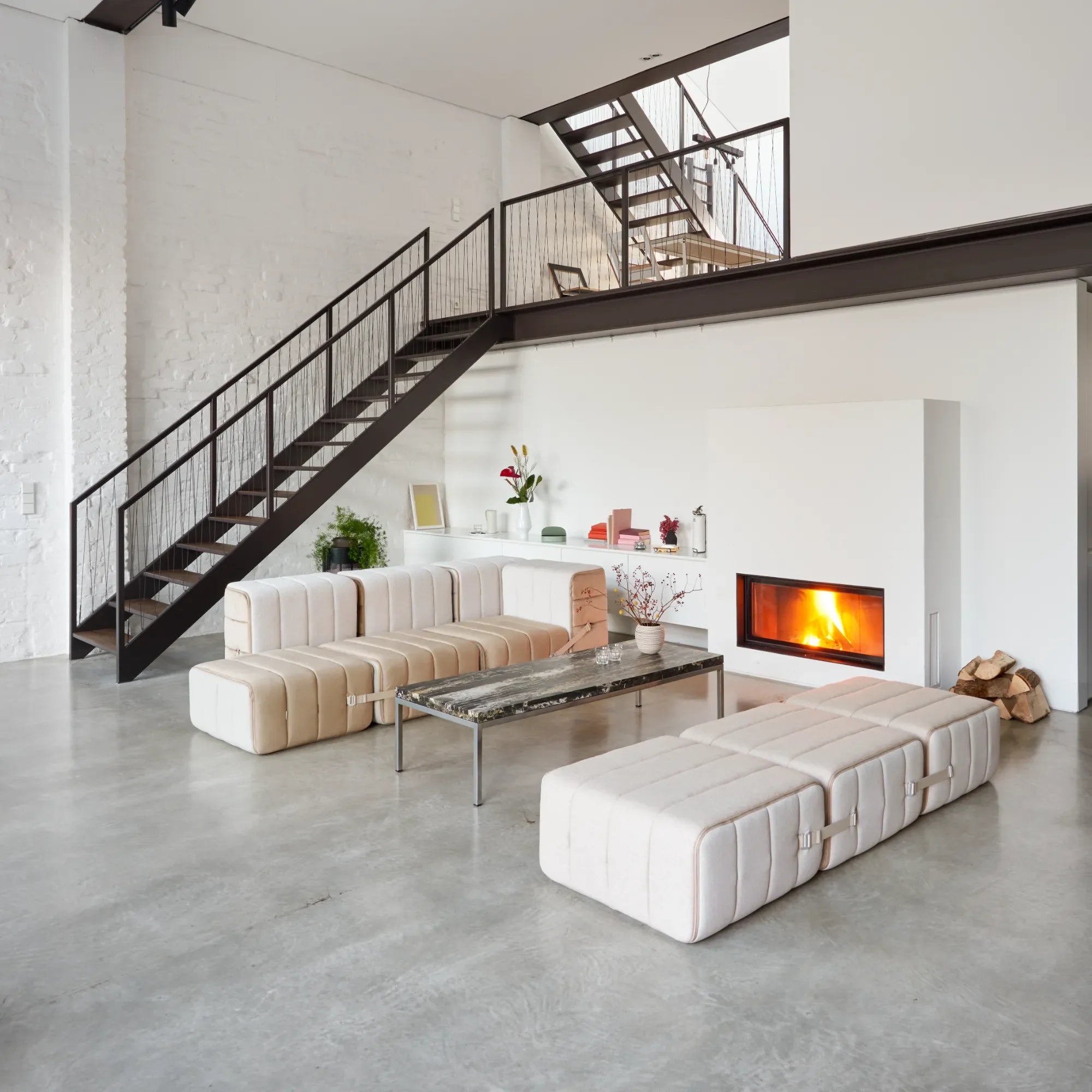 Curt Modular Sofa System - Fabric Jet