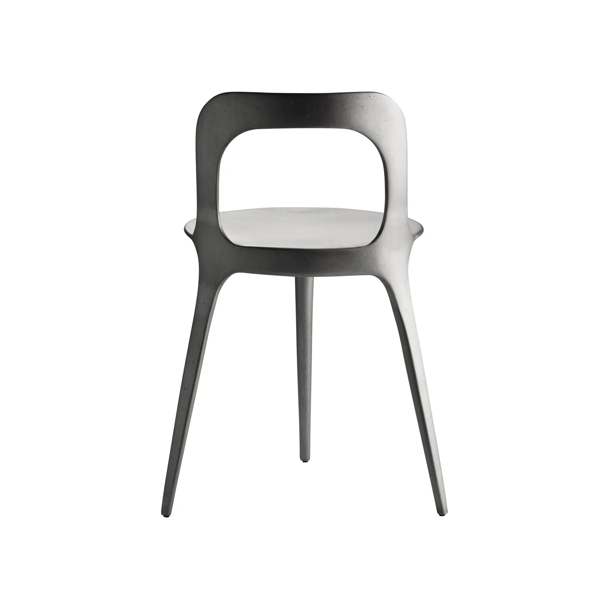 Modern eco-friendly Dune Recycled Aluminium Chair with comfortable seat and sleek design