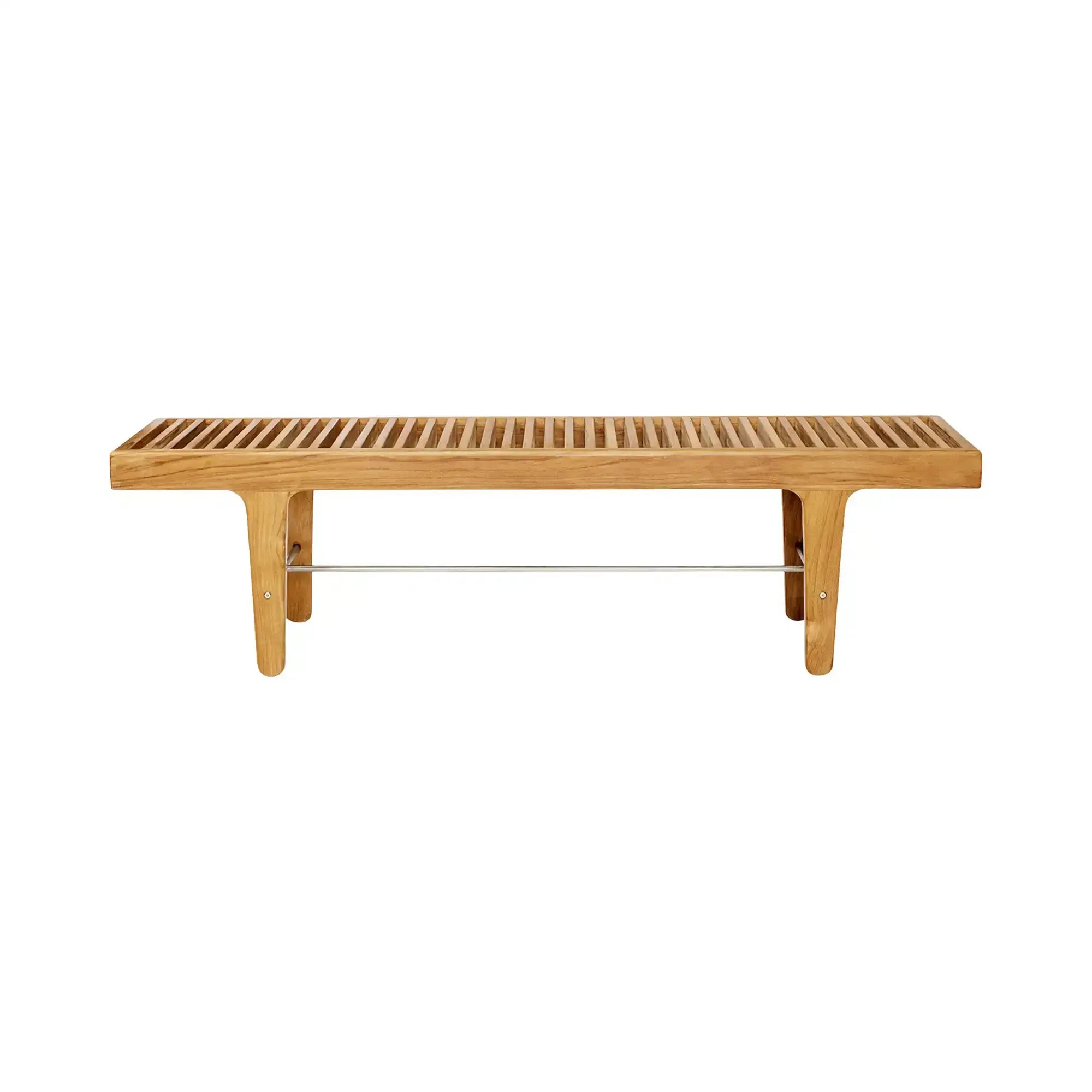 Outdoor Rib Dining Bench