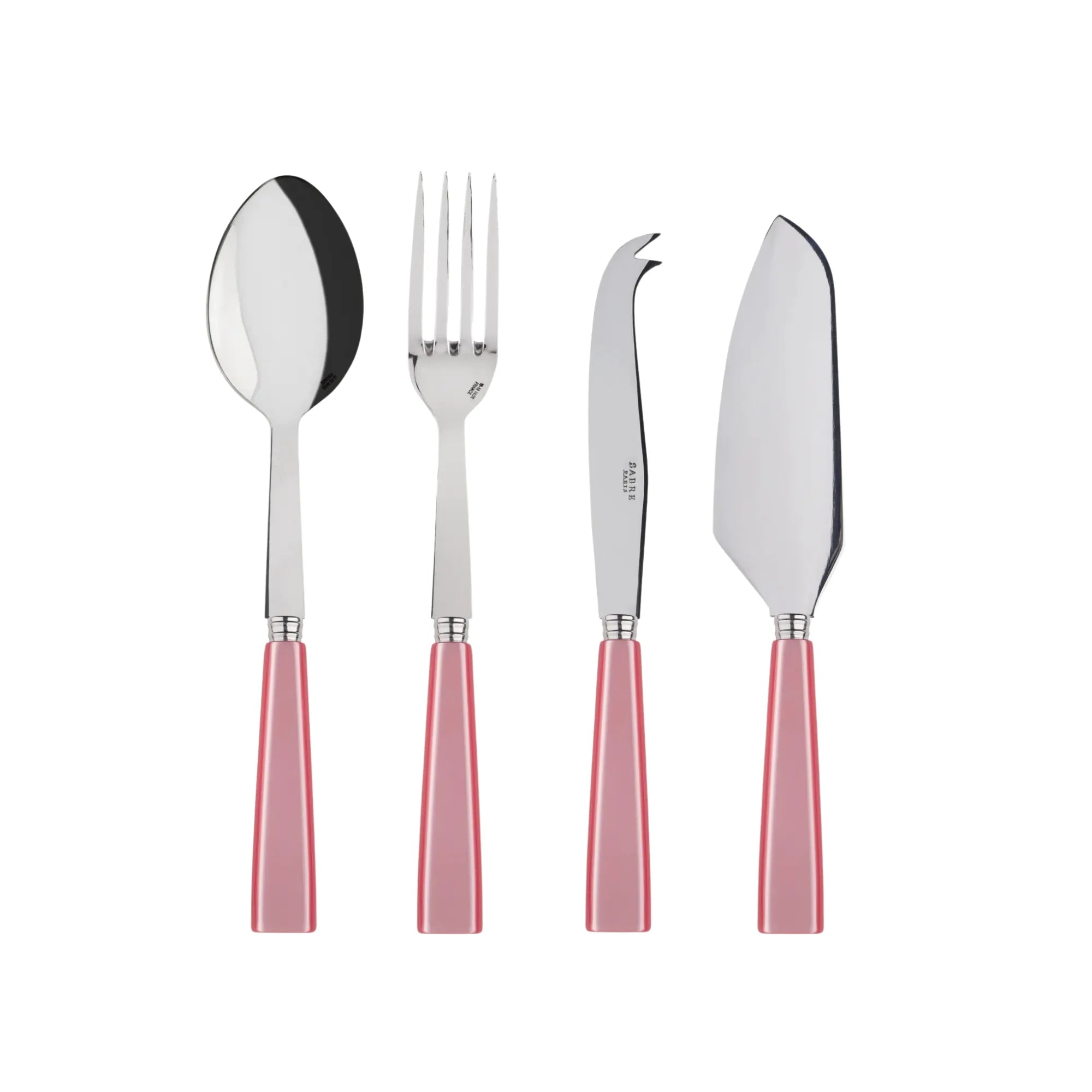 A luxurious silver Icône Serving Set with sleek and modern design