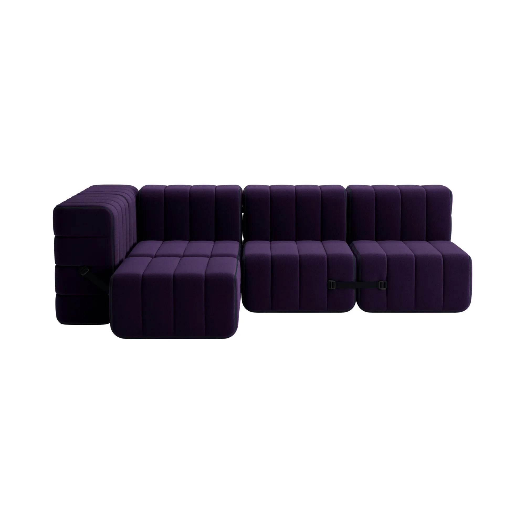 Curt Sofa System - Fabric Jet