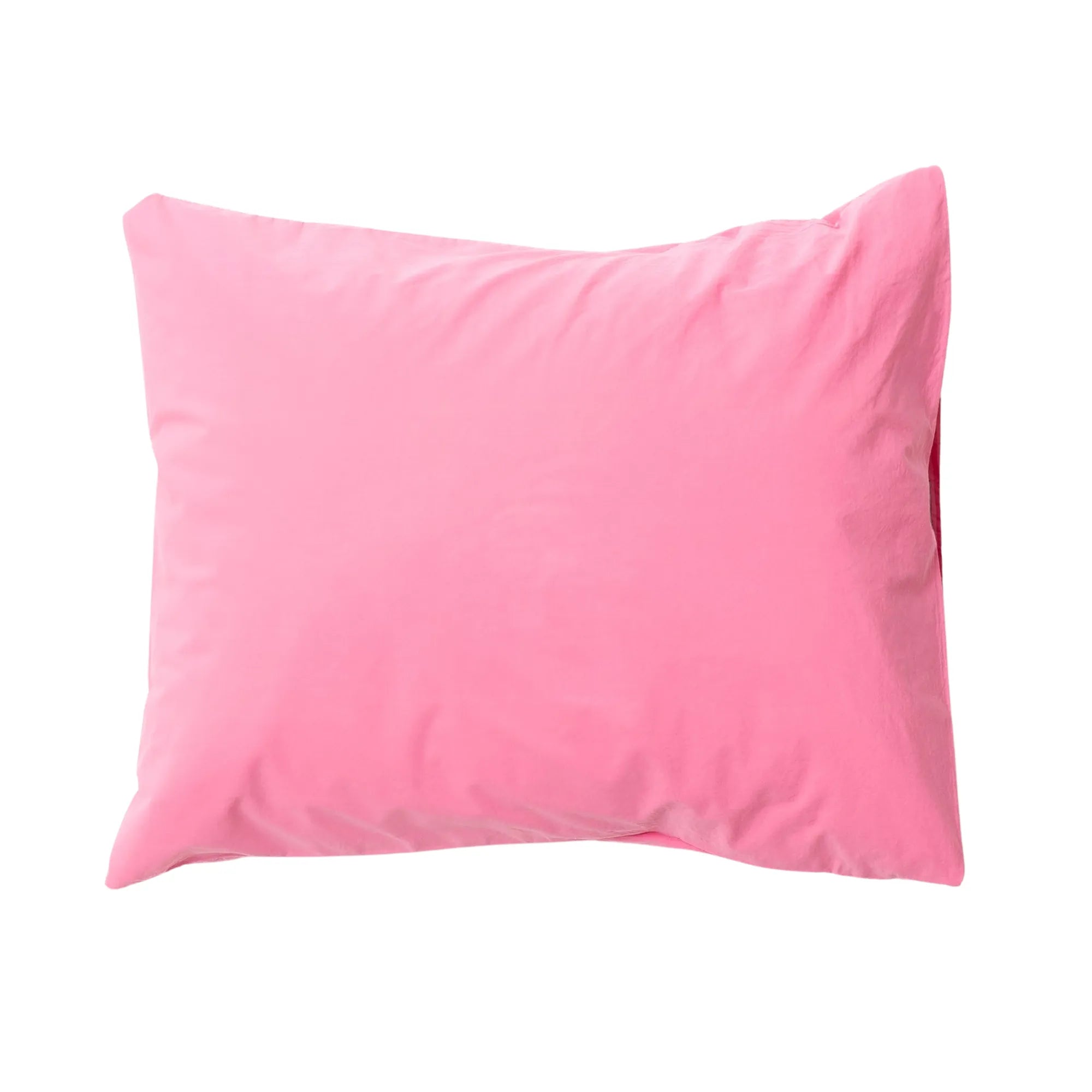 Luxurious Bubblegum Cotton Percale Bedding set with a soft and breathable feel