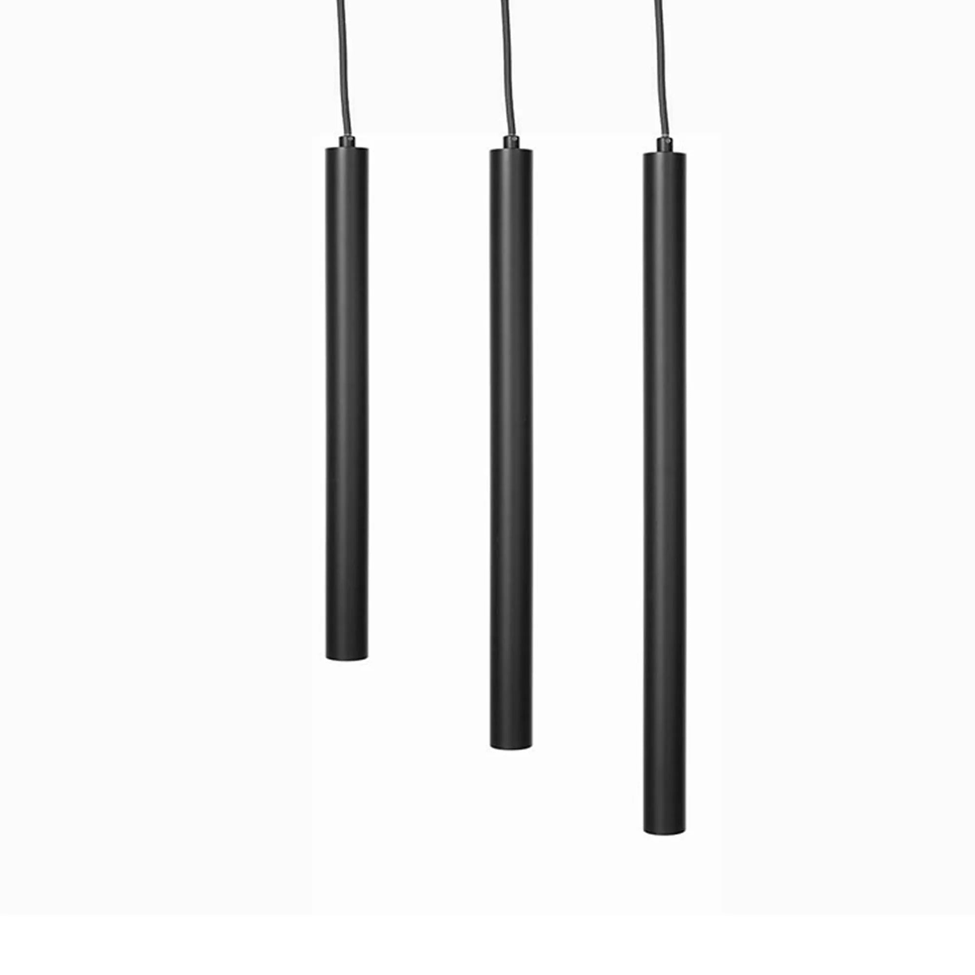 Pipe Pendant Light - Black