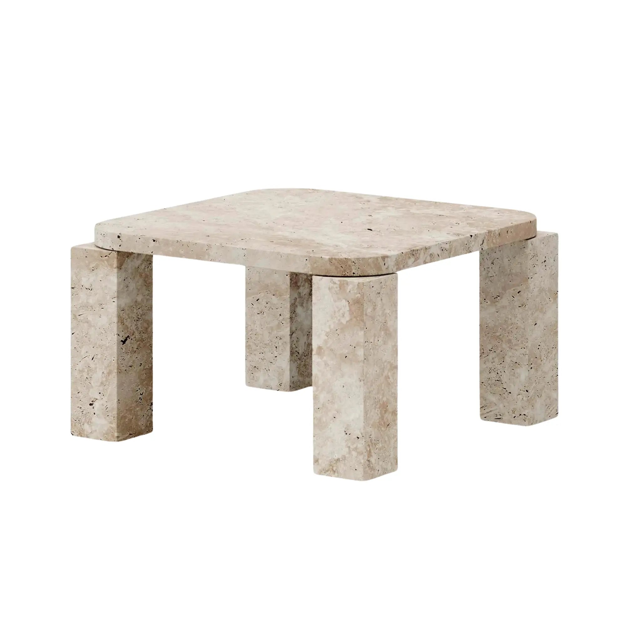 Atlas Coffee Table 60x60 - Travertine