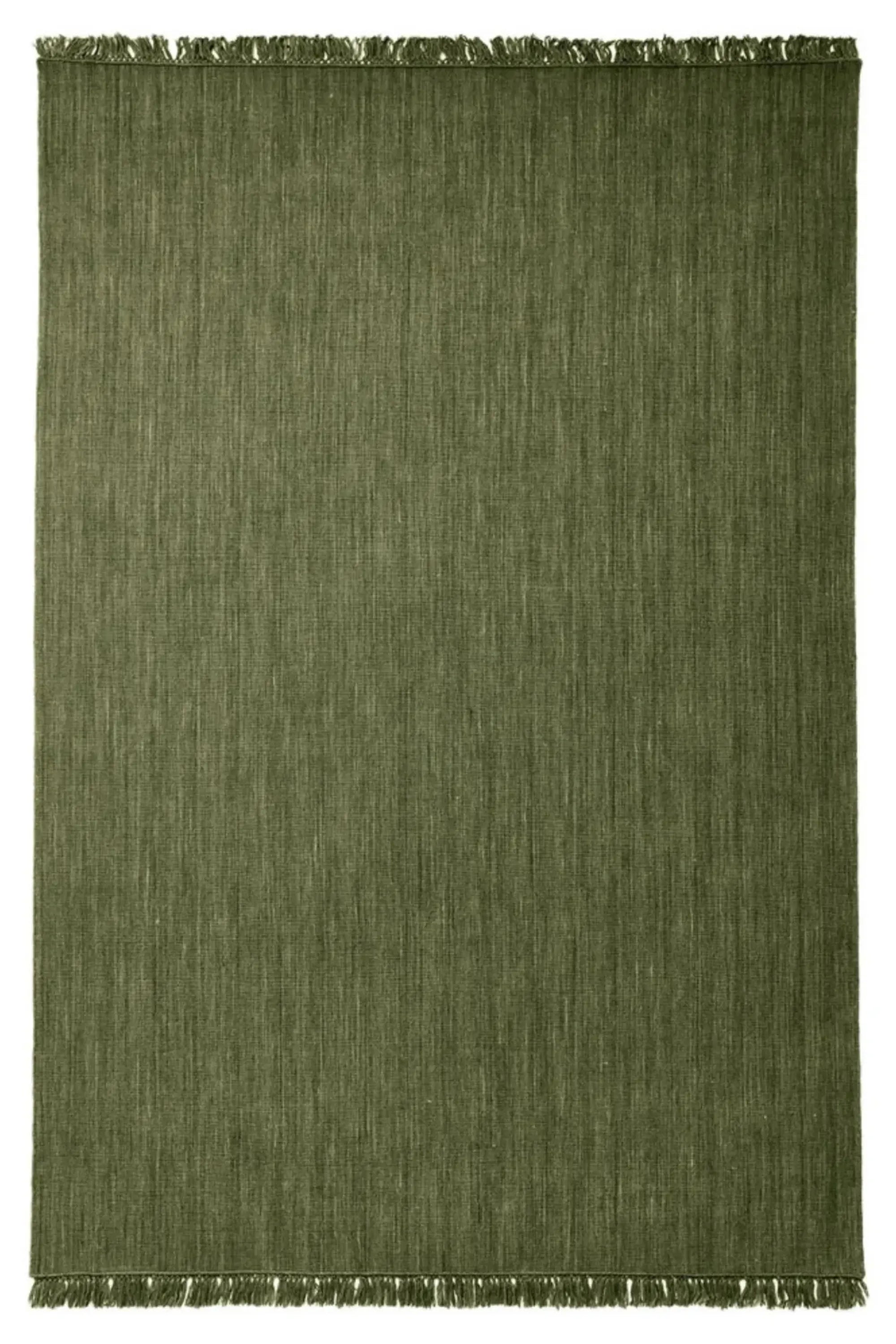 Nanda Wool Rug - Green Melange