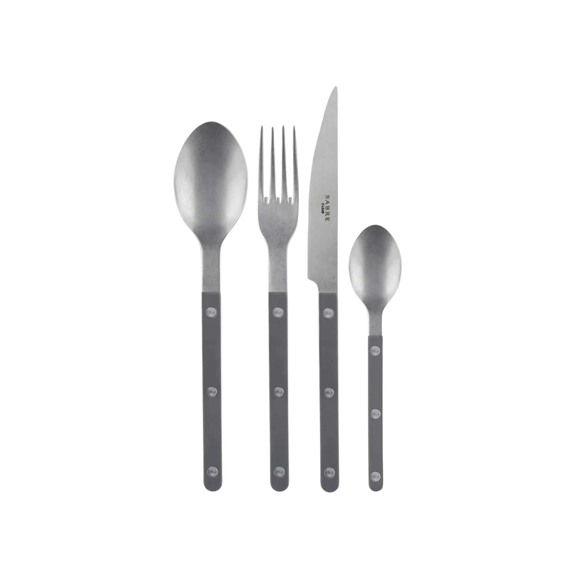 Vintage Bistrot Solid Cutlery Set with Elegant Floral Design