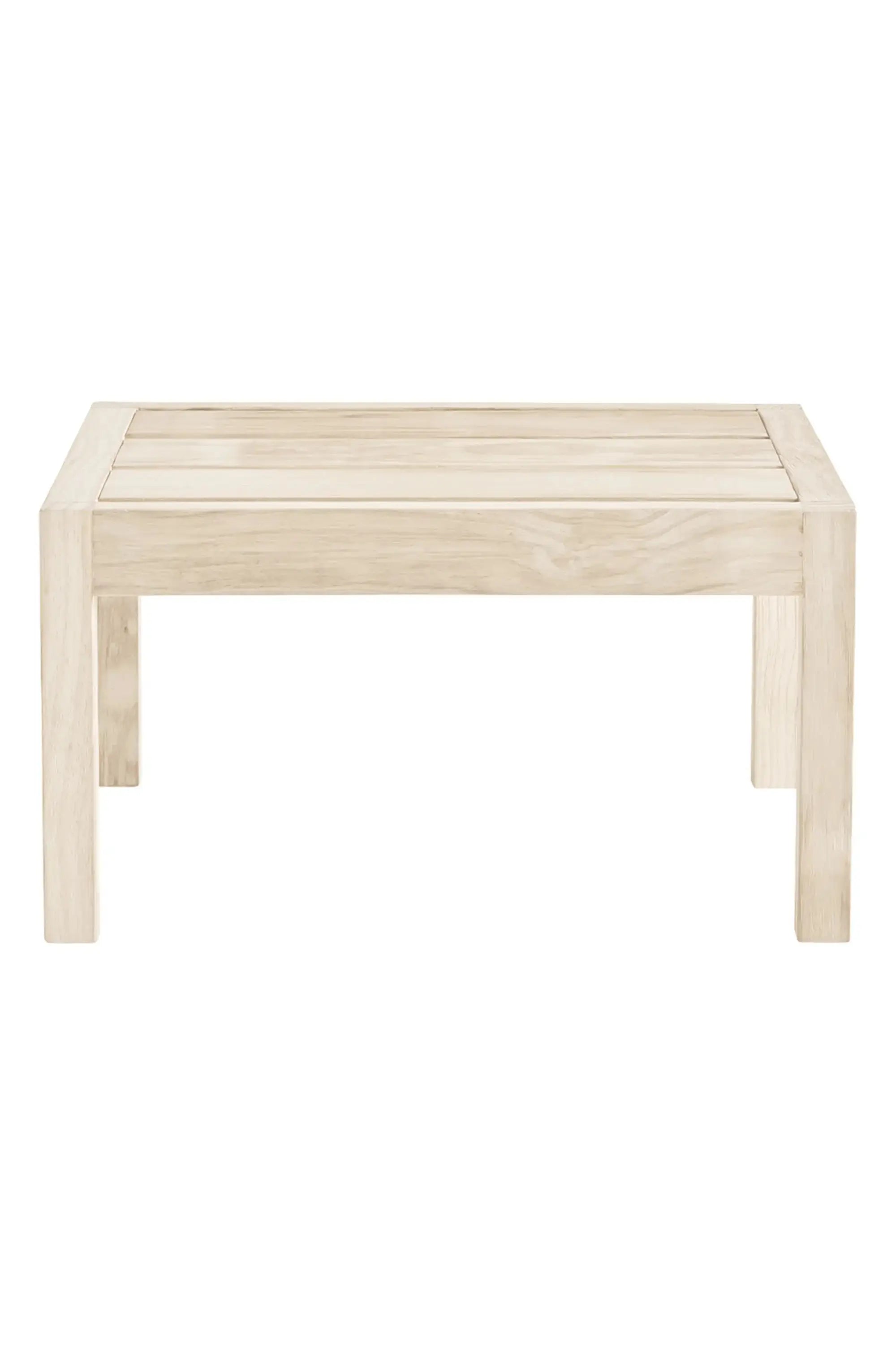 Table d'appoint d'extérieur en bois de pin Accoya