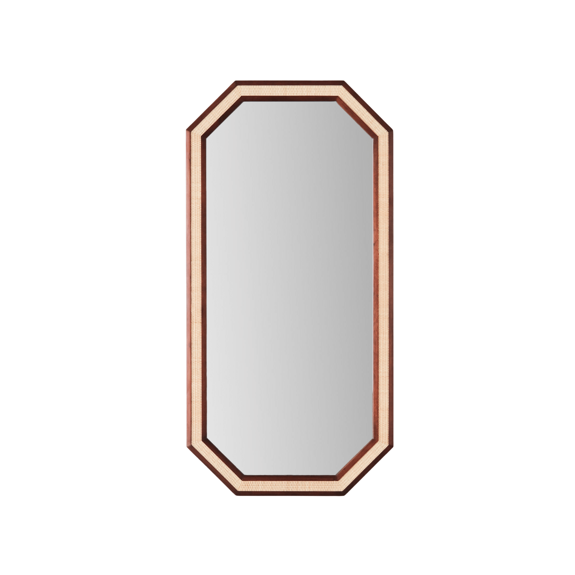 Rattan Mirror Large