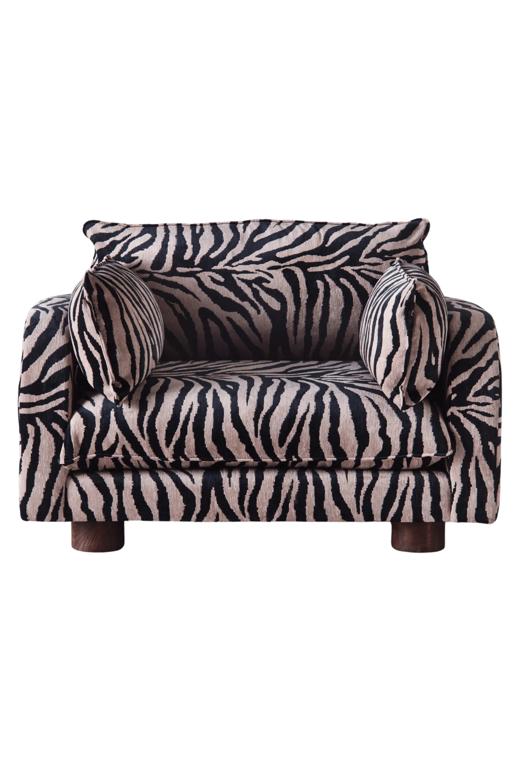 Miles Love Seat Zèbre 