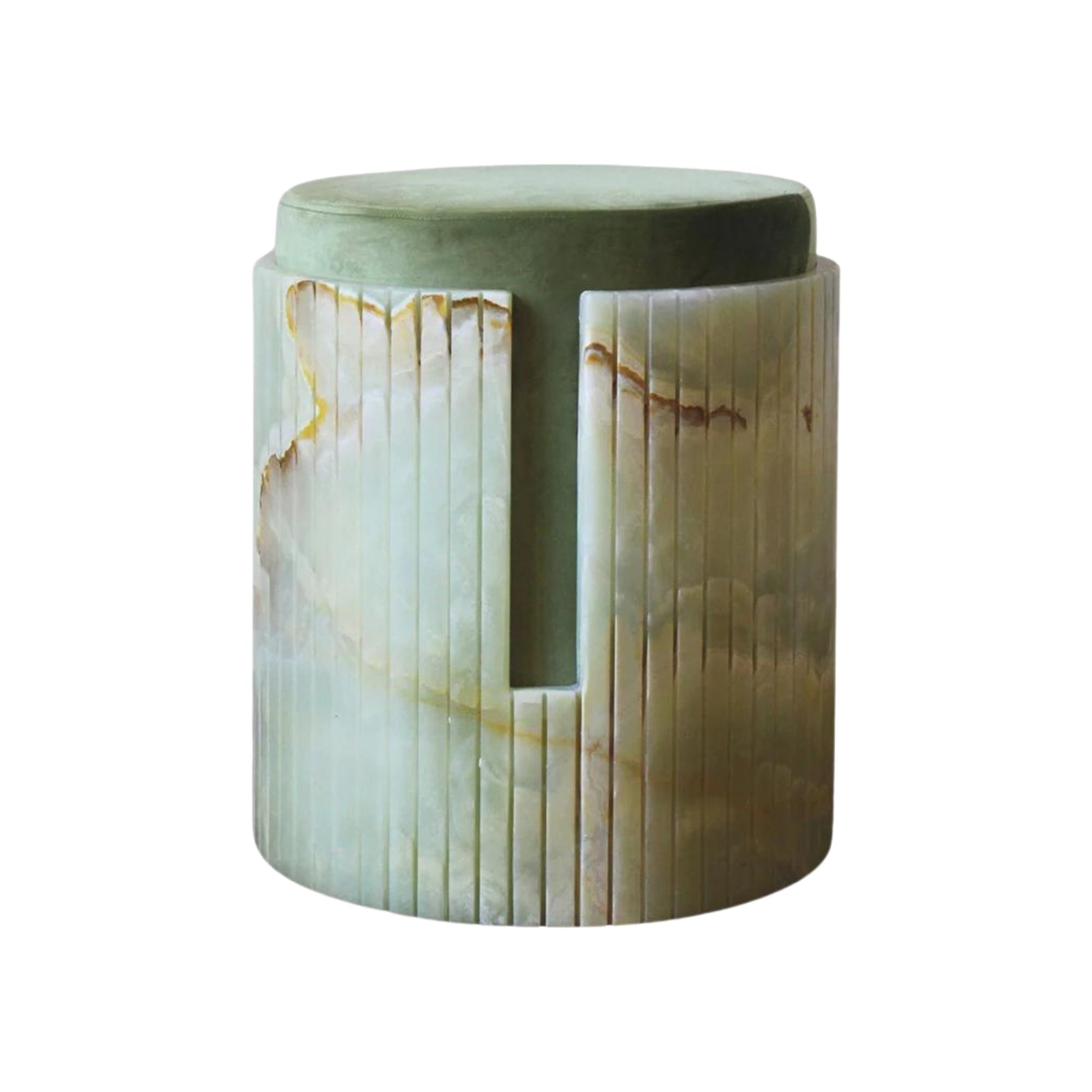 Green Onyx Dolce Stool - THAT COOL LIVING