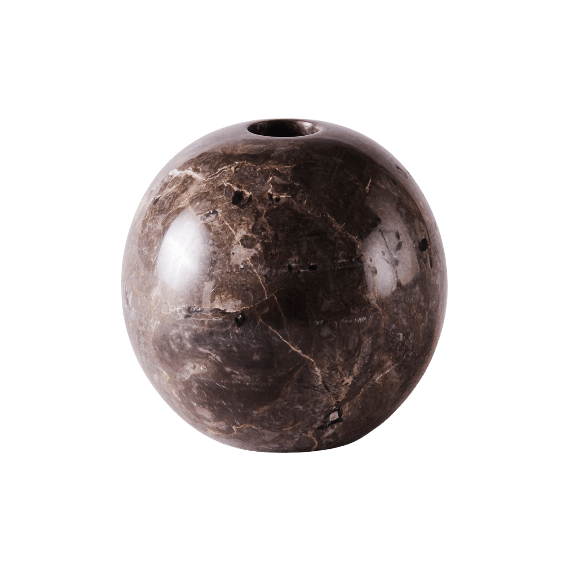 Sphere Candle Holder 10 Grey - THAT COOL LIVING