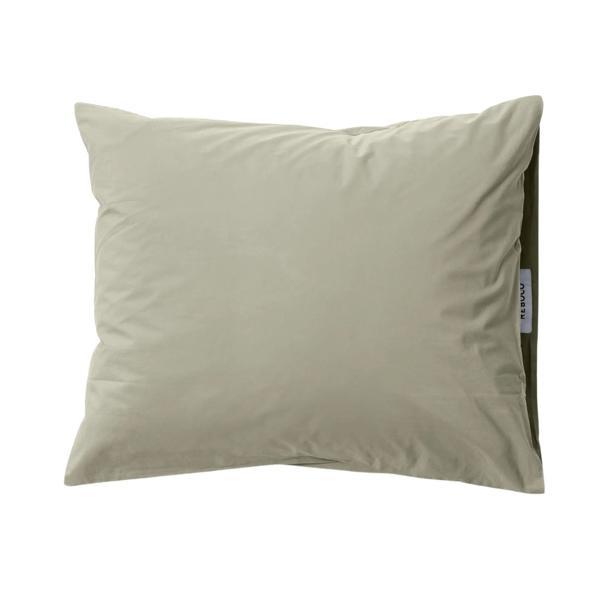 Cotton Percale Bedding - Sage Green