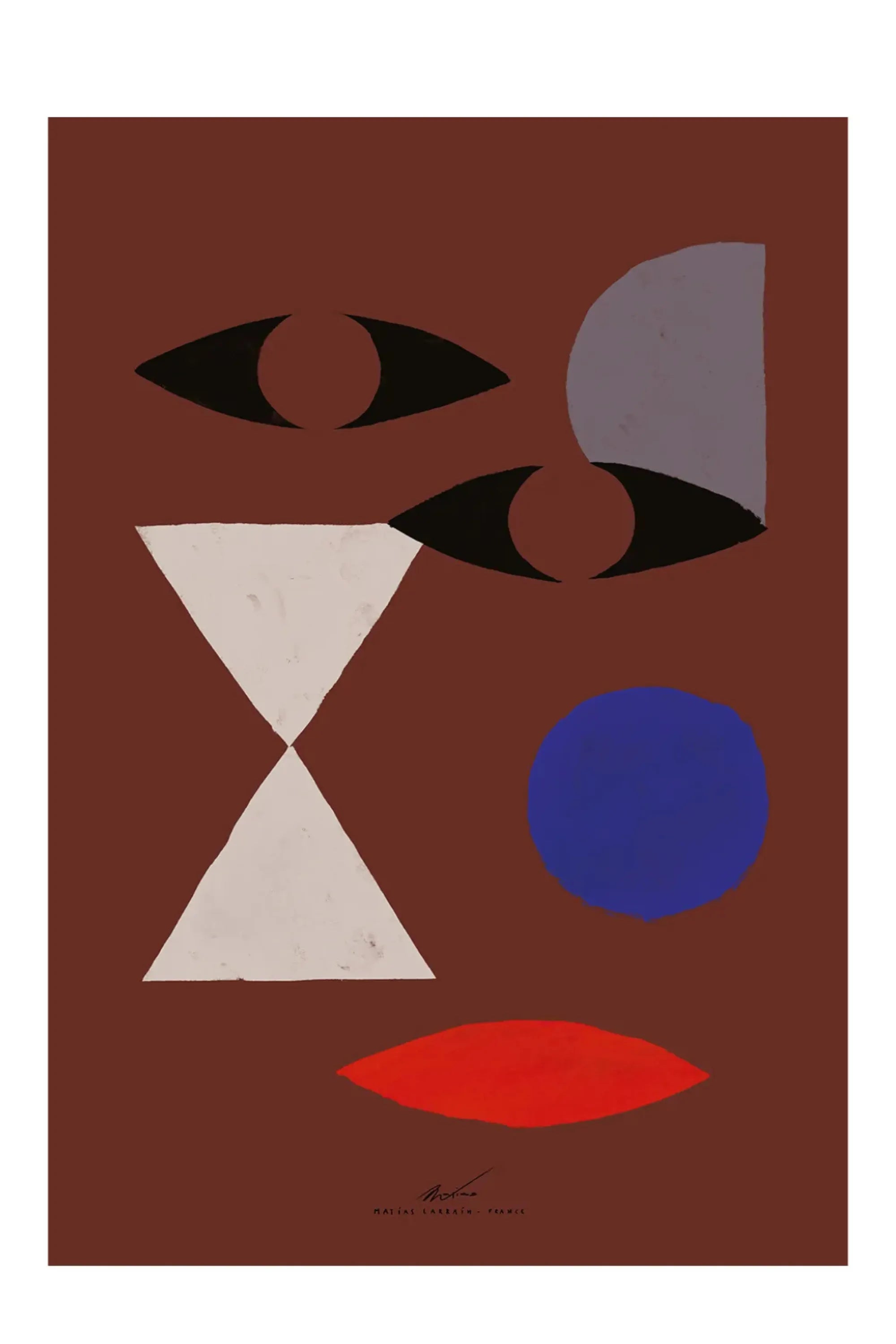Visage abstrait