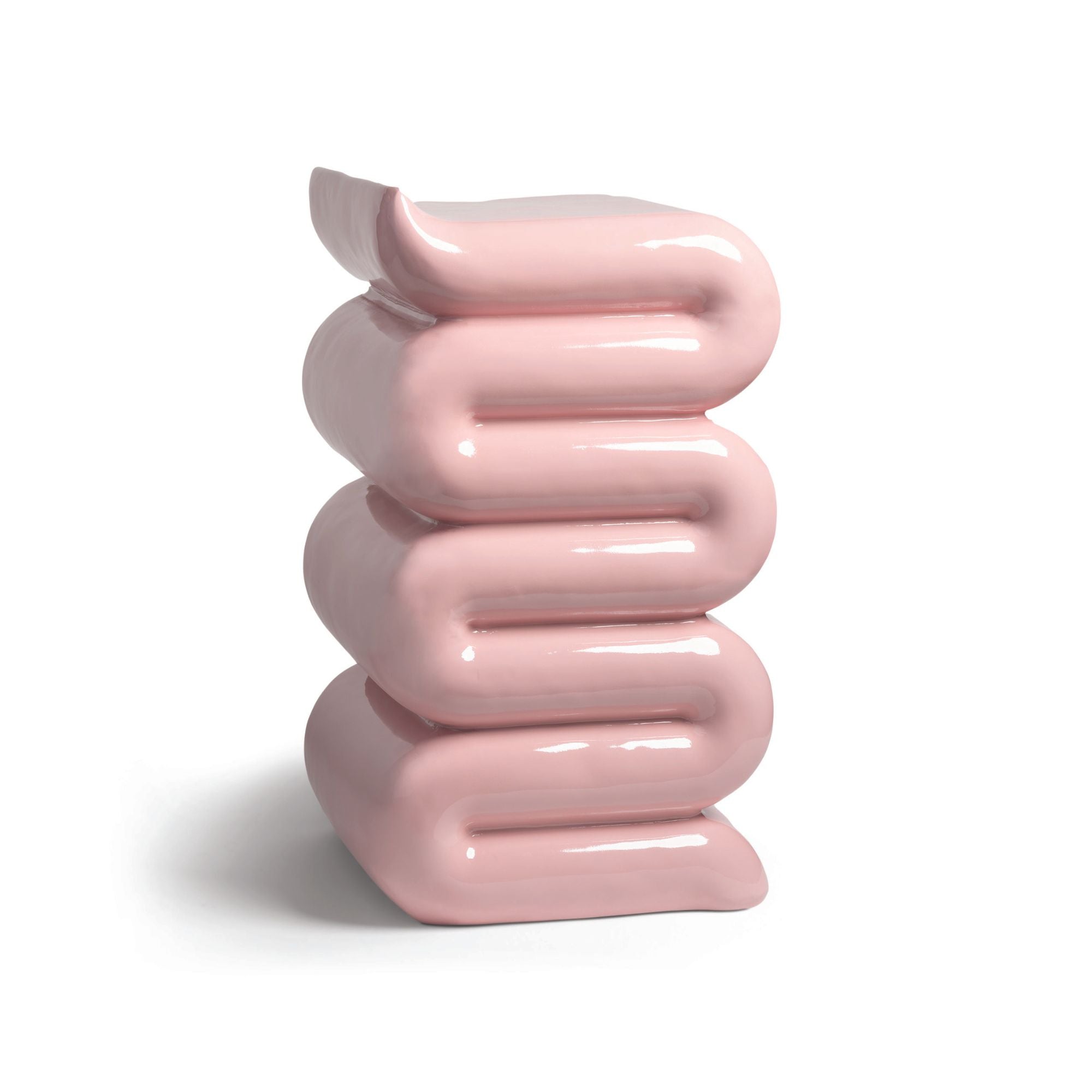 Whip Pillar - Pink Side table &Klevering