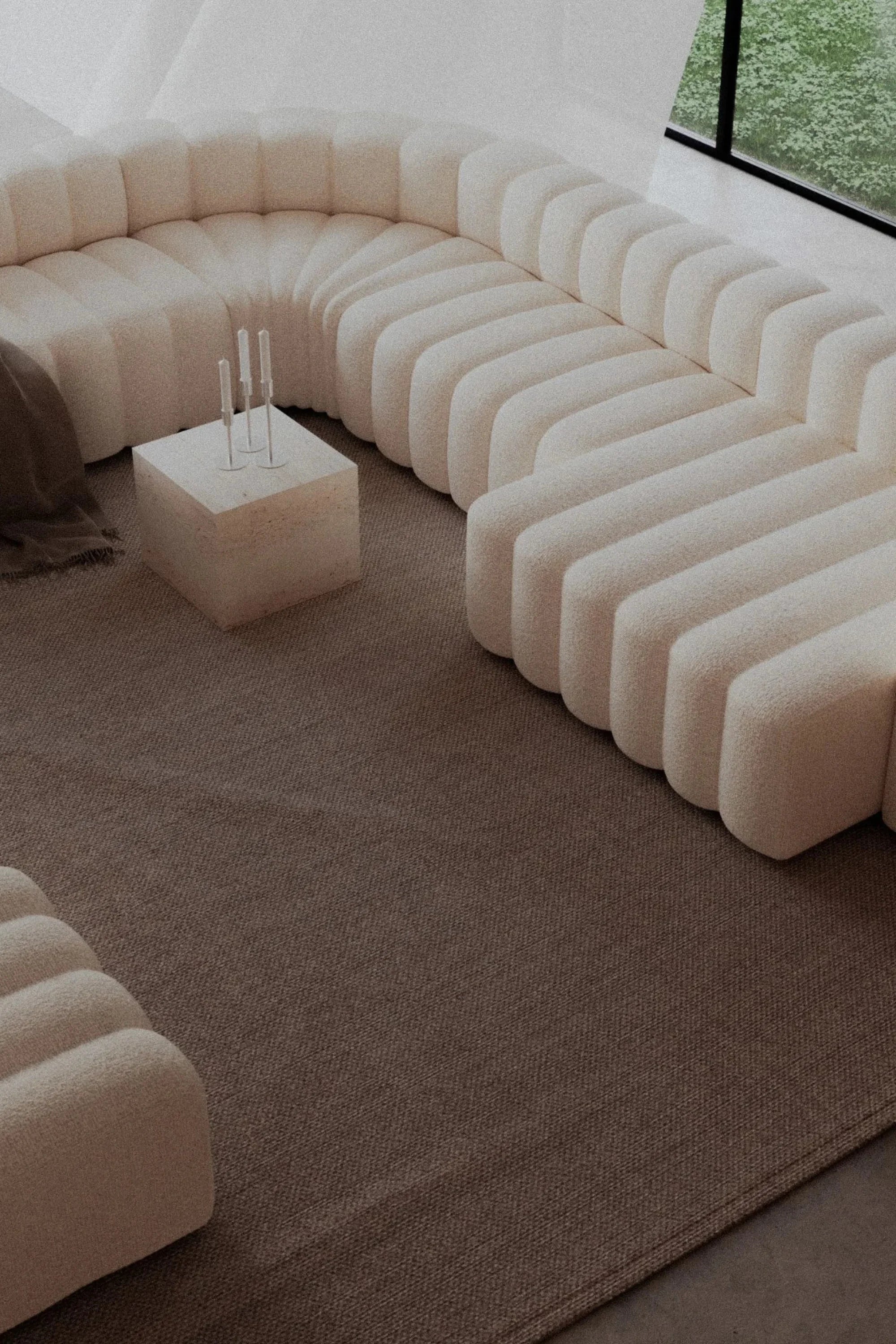 Studio Lounge Medium Sofa with Armrest