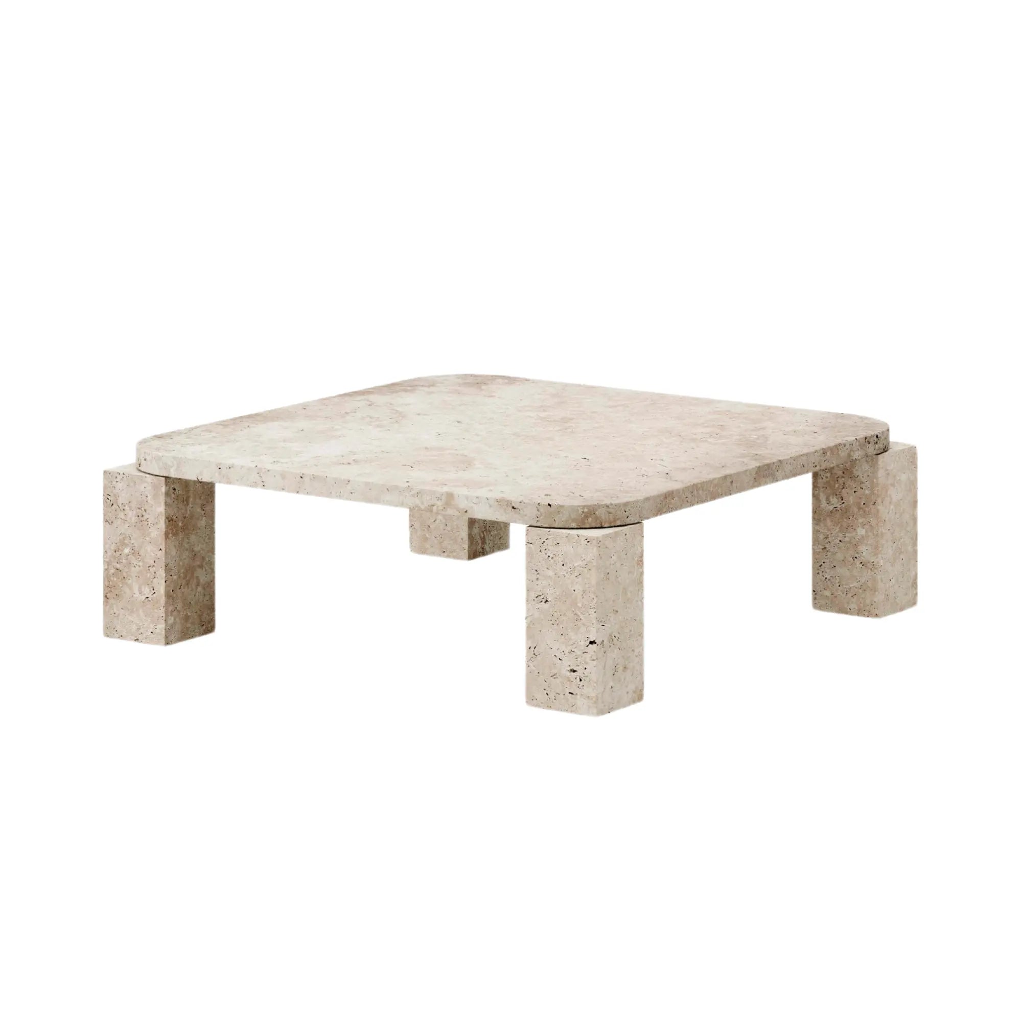 Atlas Coffee Table 82x82 - Travertine