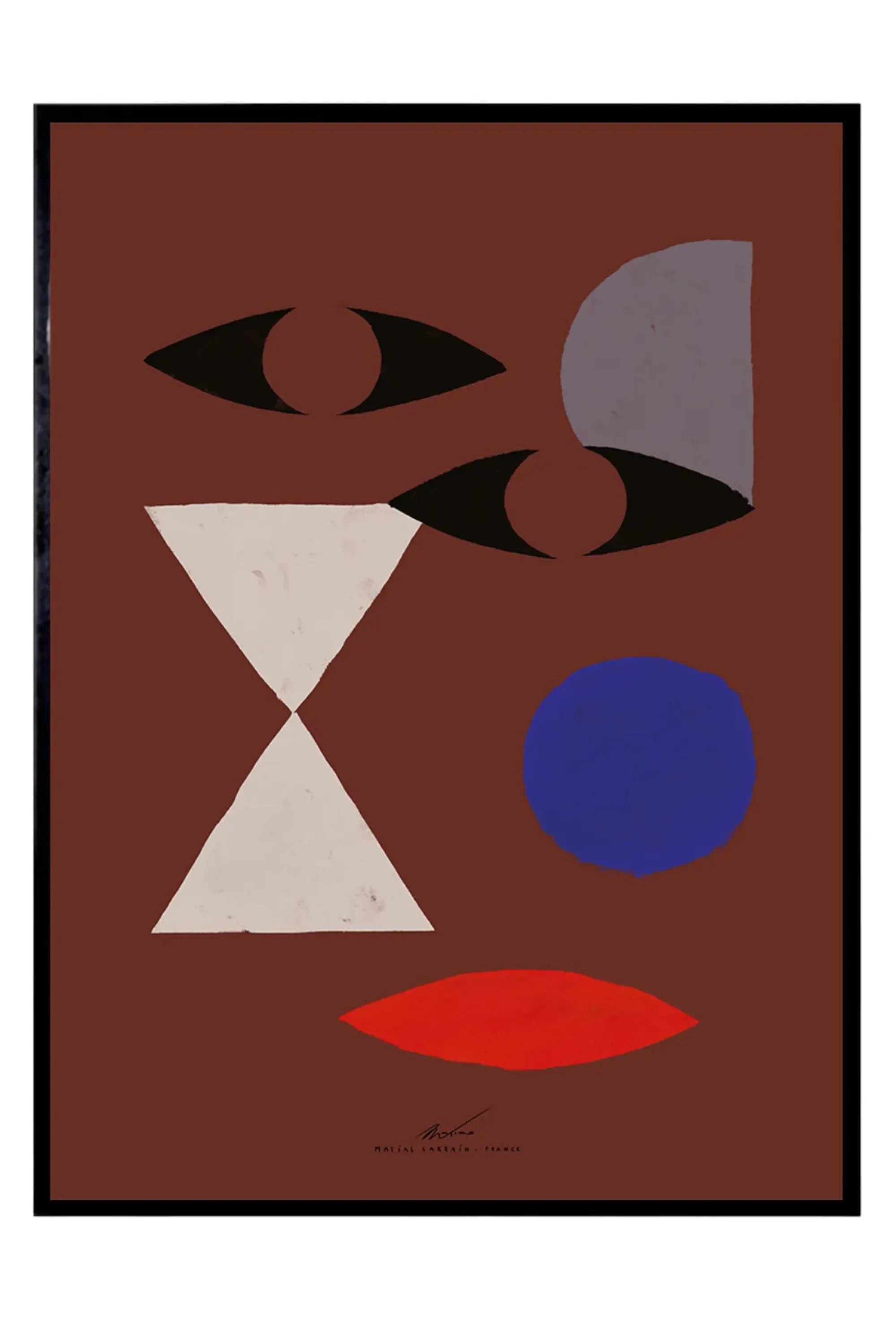 Visage abstrait