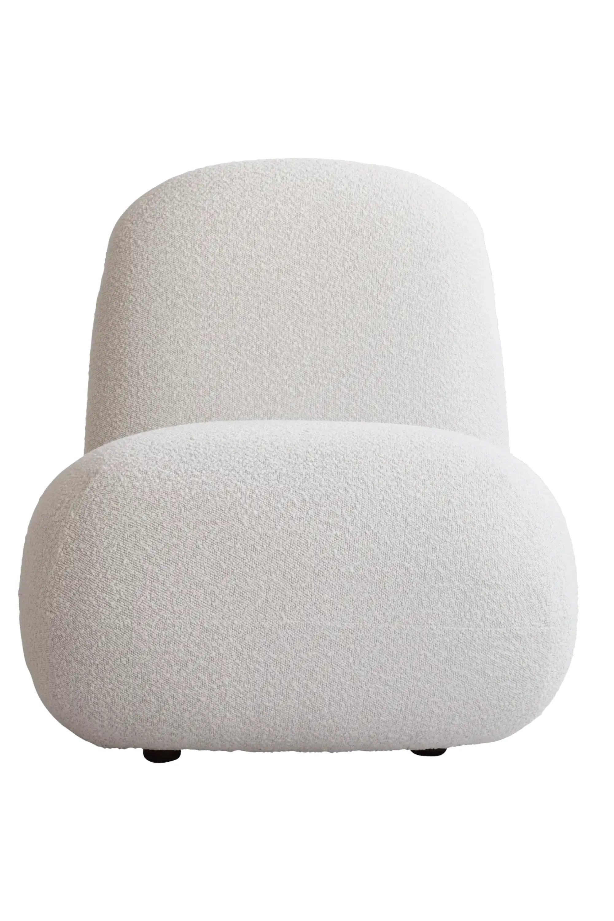 Fauteuil de salon à bout plat
