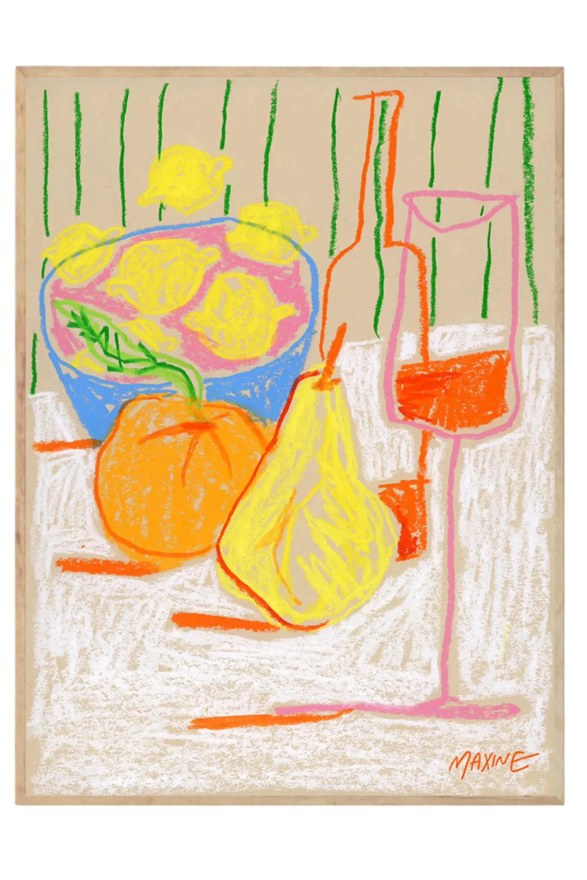 Nature morte en fin d'après-midi