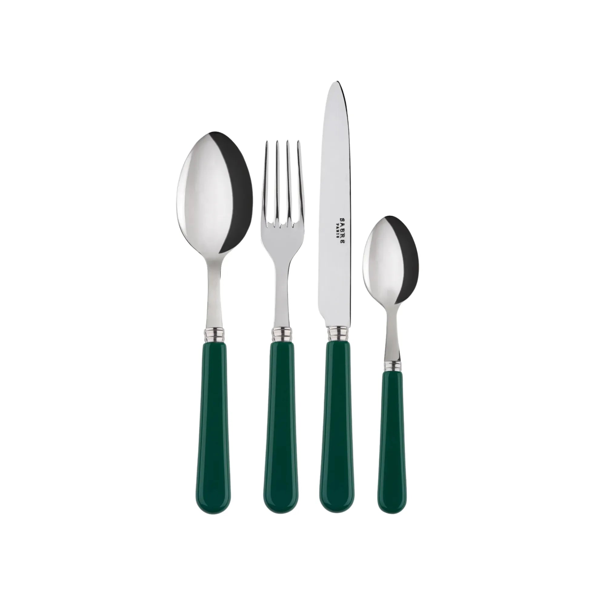 Stainless steel Pop Unis cutlery set with modern design and ergonomic handles