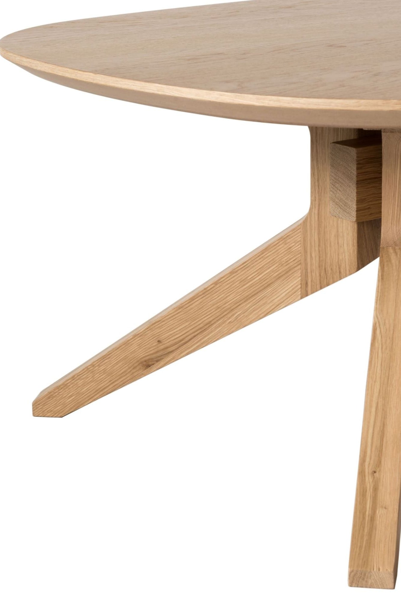 Cross Oval Coffee Table - THAT COOL LIVING