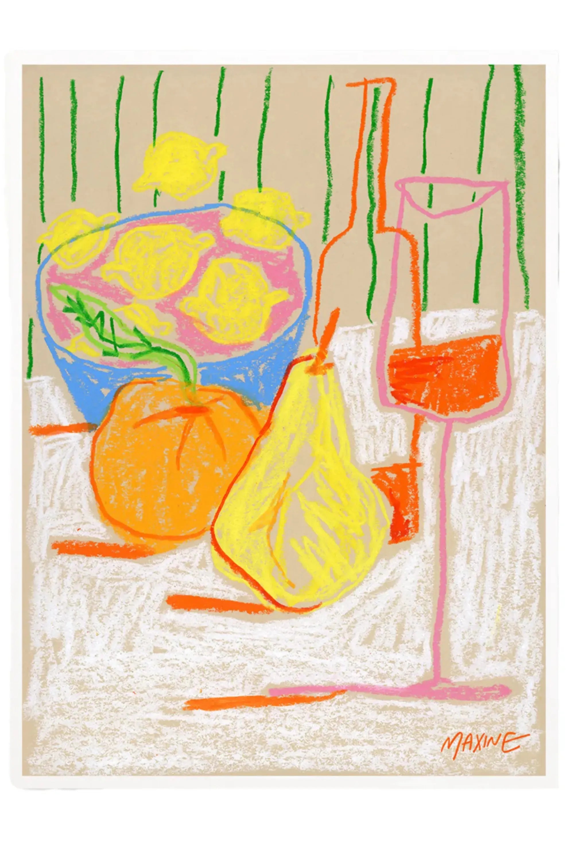 Nature morte en fin d'après-midi