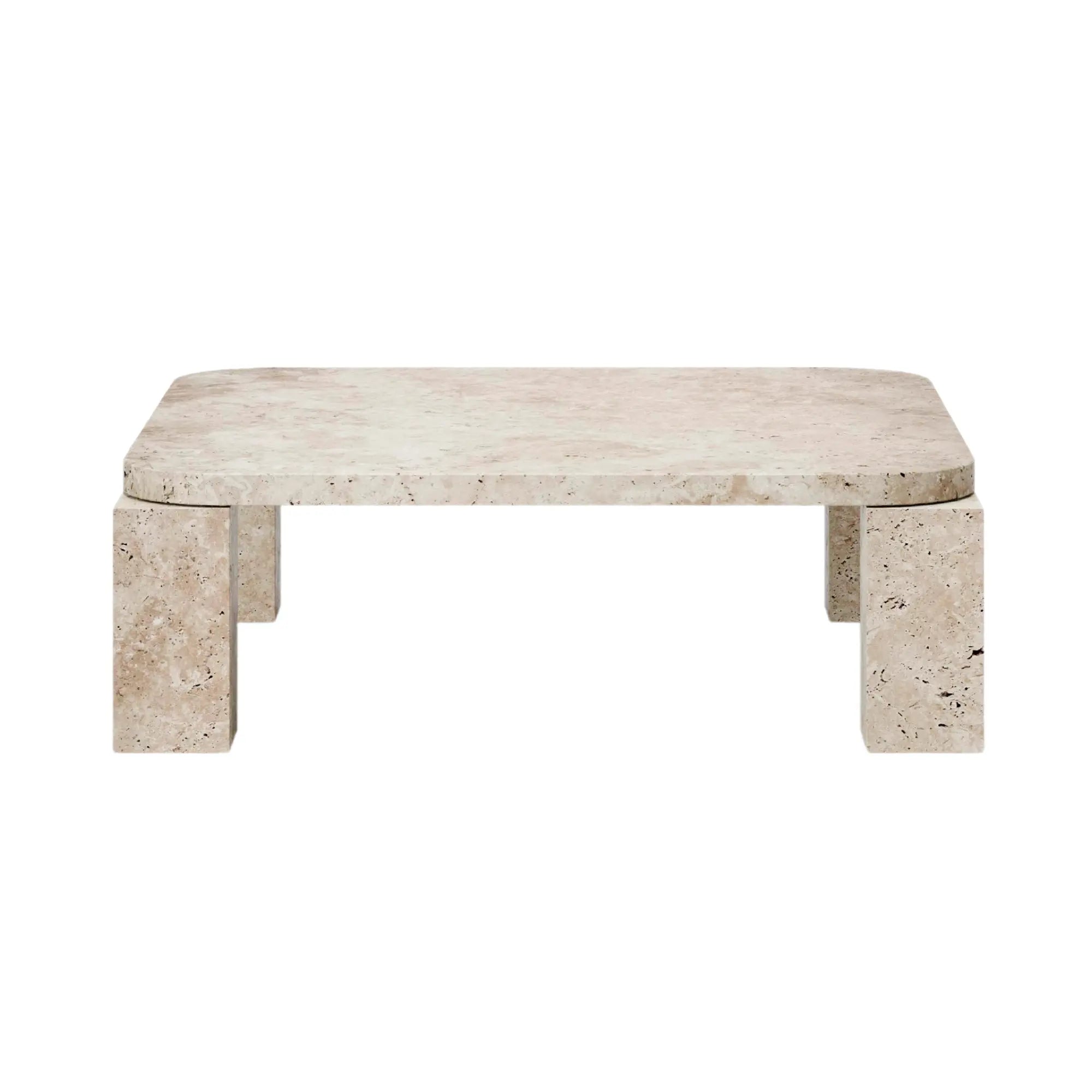 Atlas Coffee Table 82x82 - Travertine