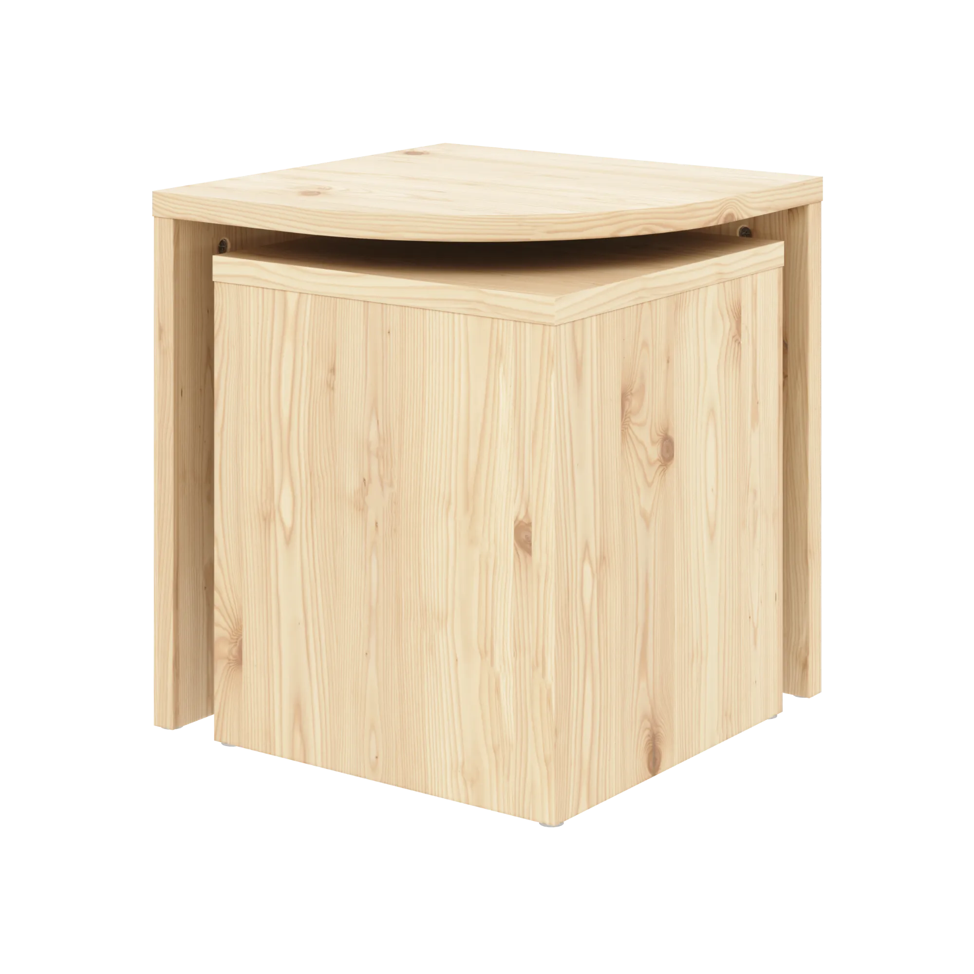 Combine Side Tables Set - Raw