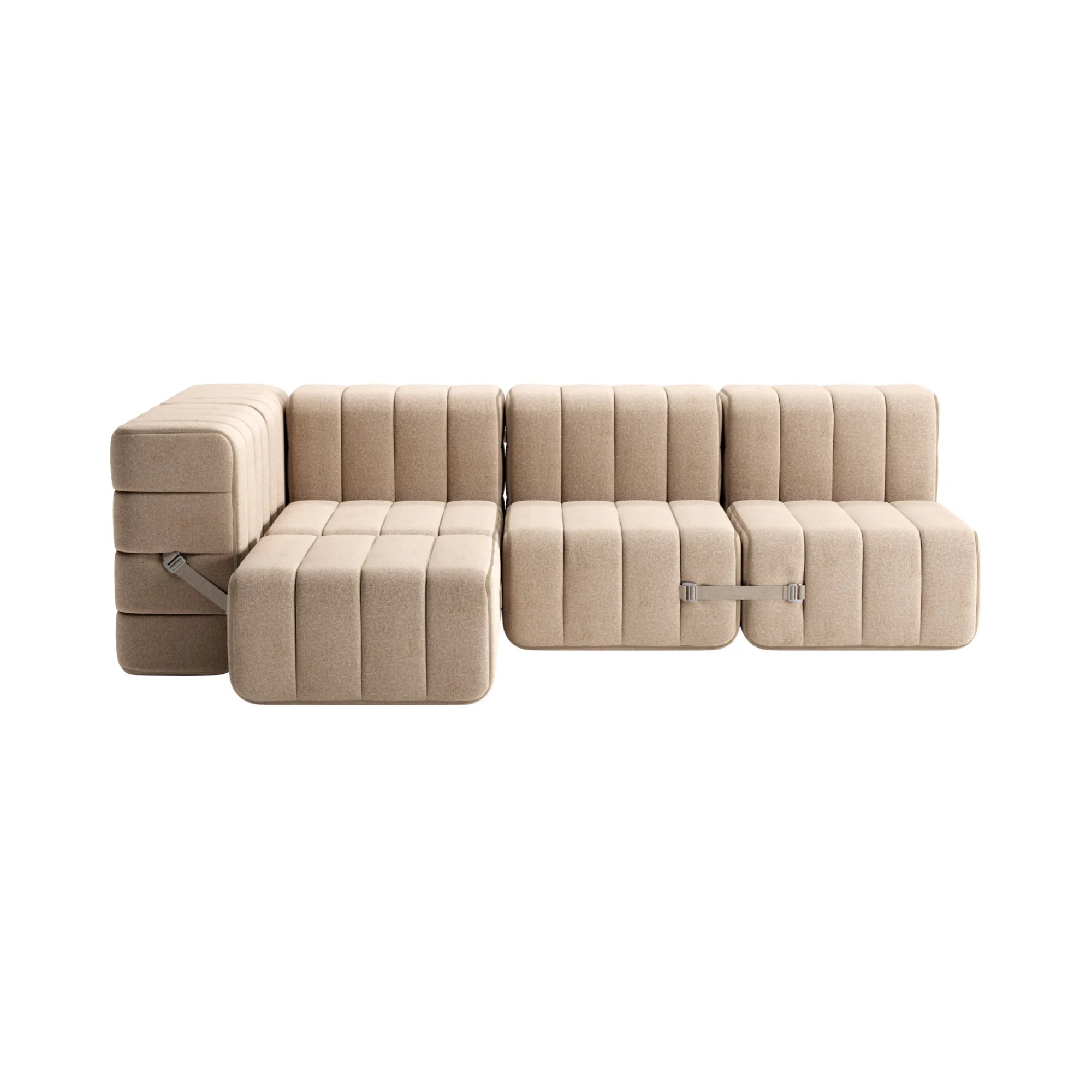 Curt Sofa System - Fabric Dama