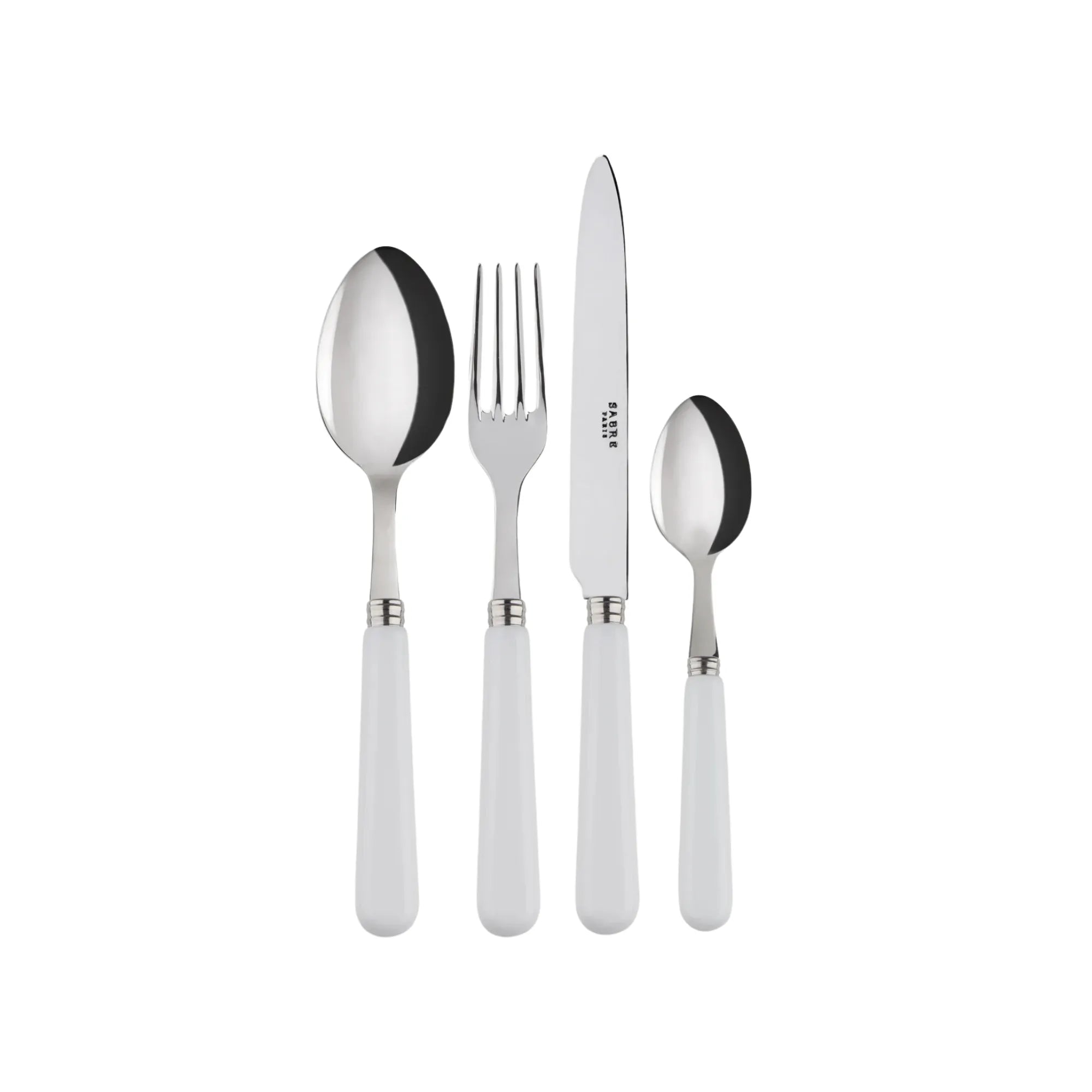 Stylish and modern Pop Unis Cutlery Set with stainless steel utensils in a wooden holder