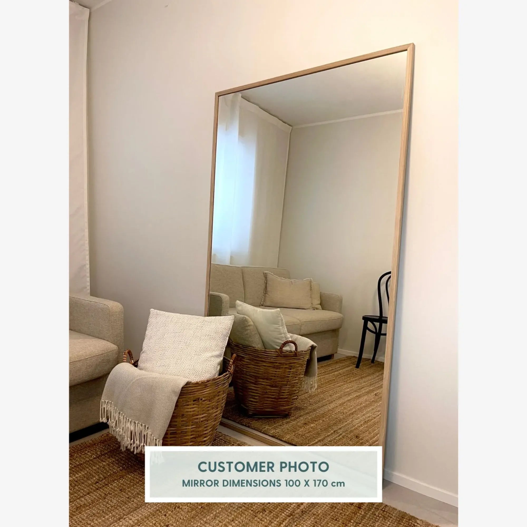 Sleek Full Length Mirror