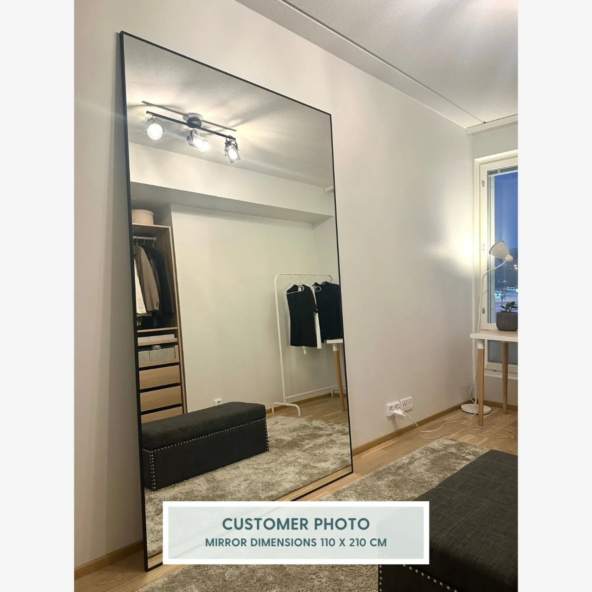 Sleek Full Length Mirror