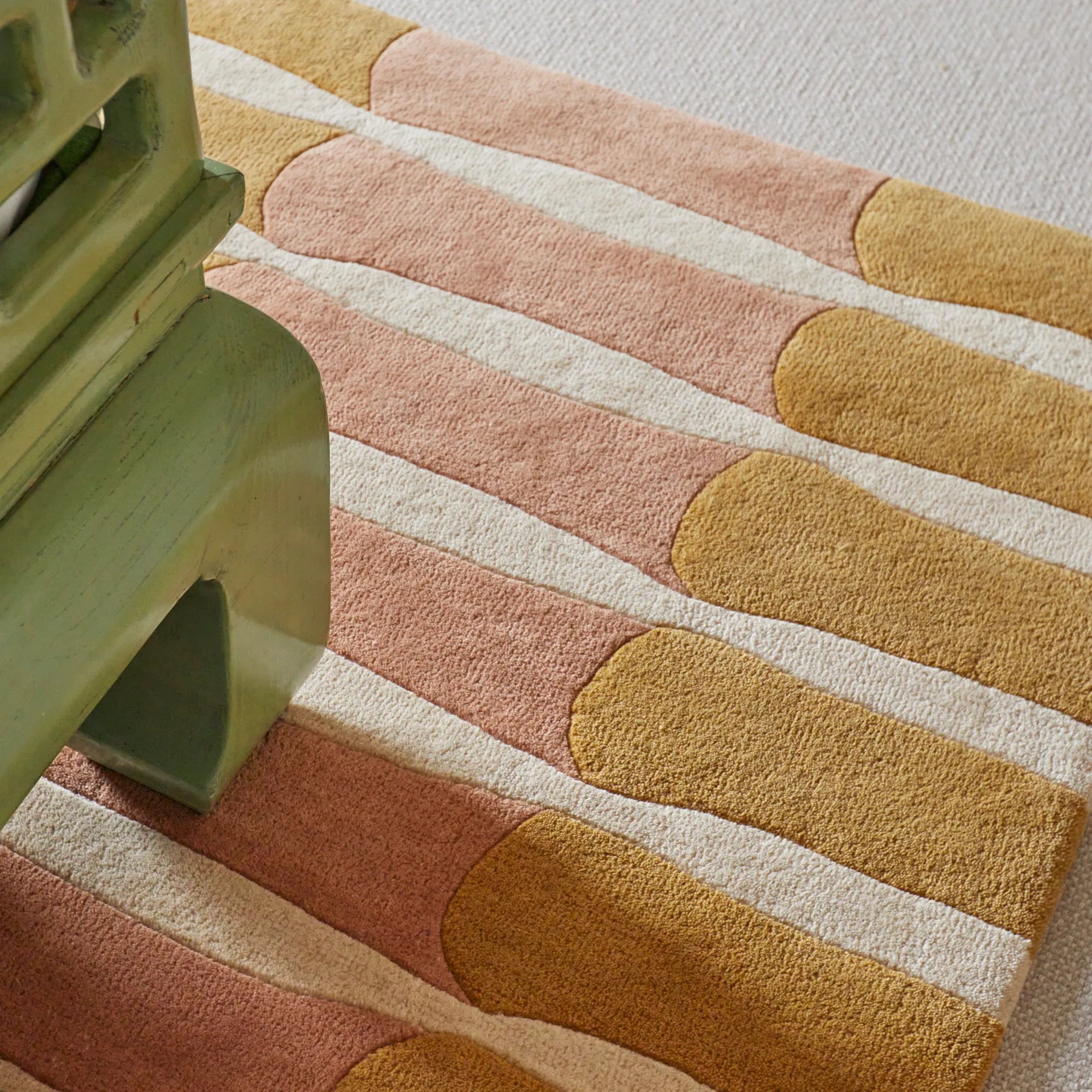 Bamboo Forest Wool Rug