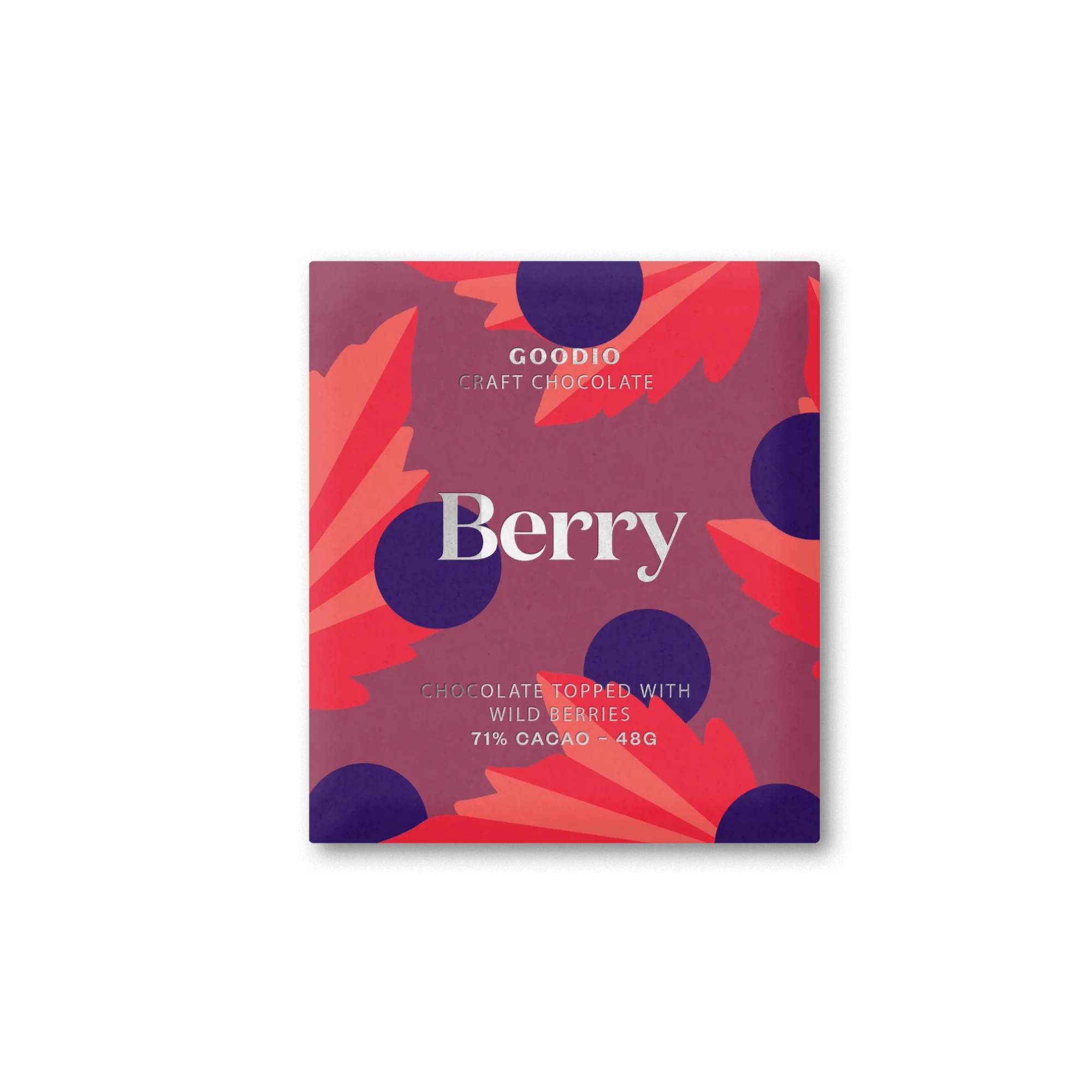 Indulge in the rich and luscious Berry Chocolate 71% bar