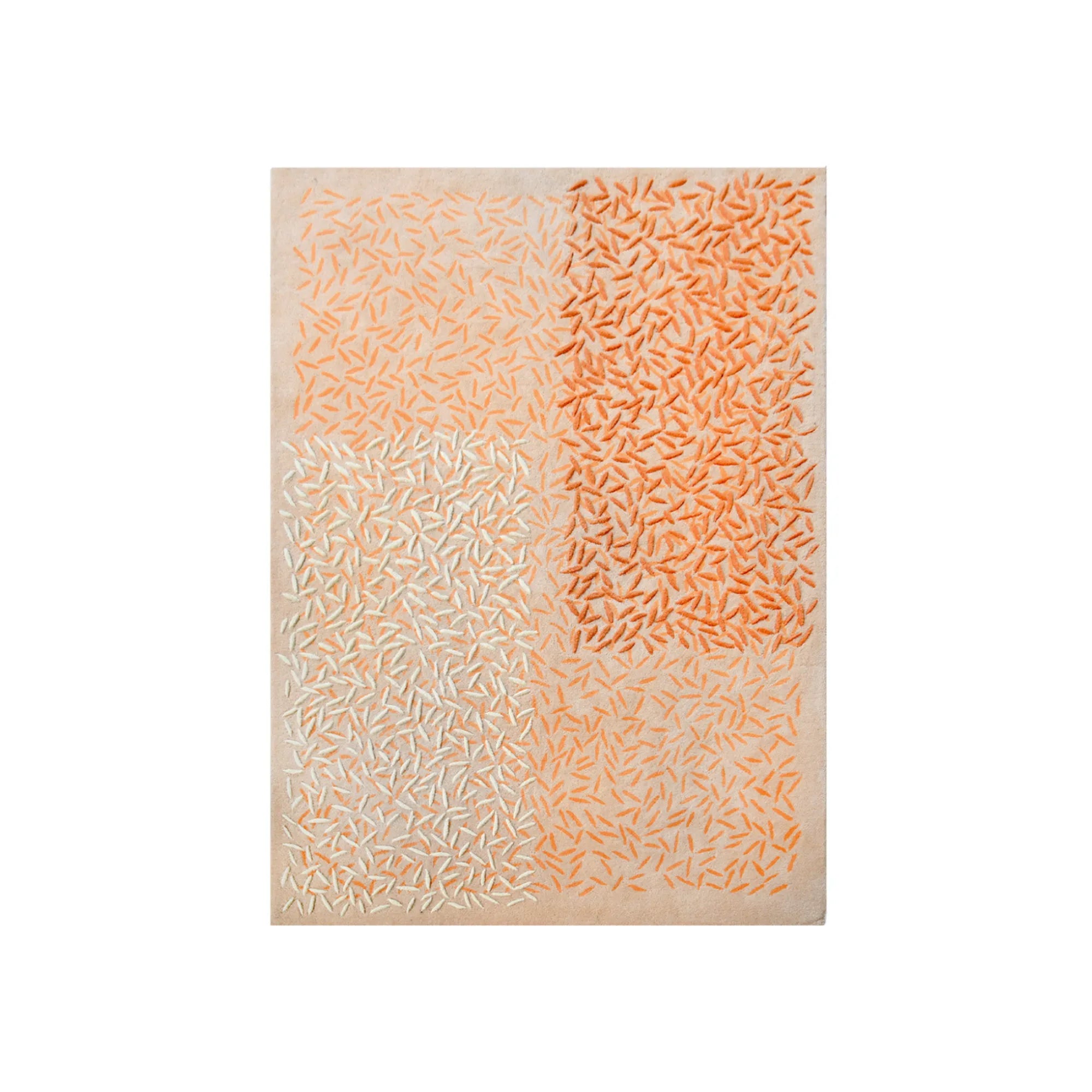 Beautifully handcrafted Affinity Rug, featuring intricate geometric patterns in earthy tones