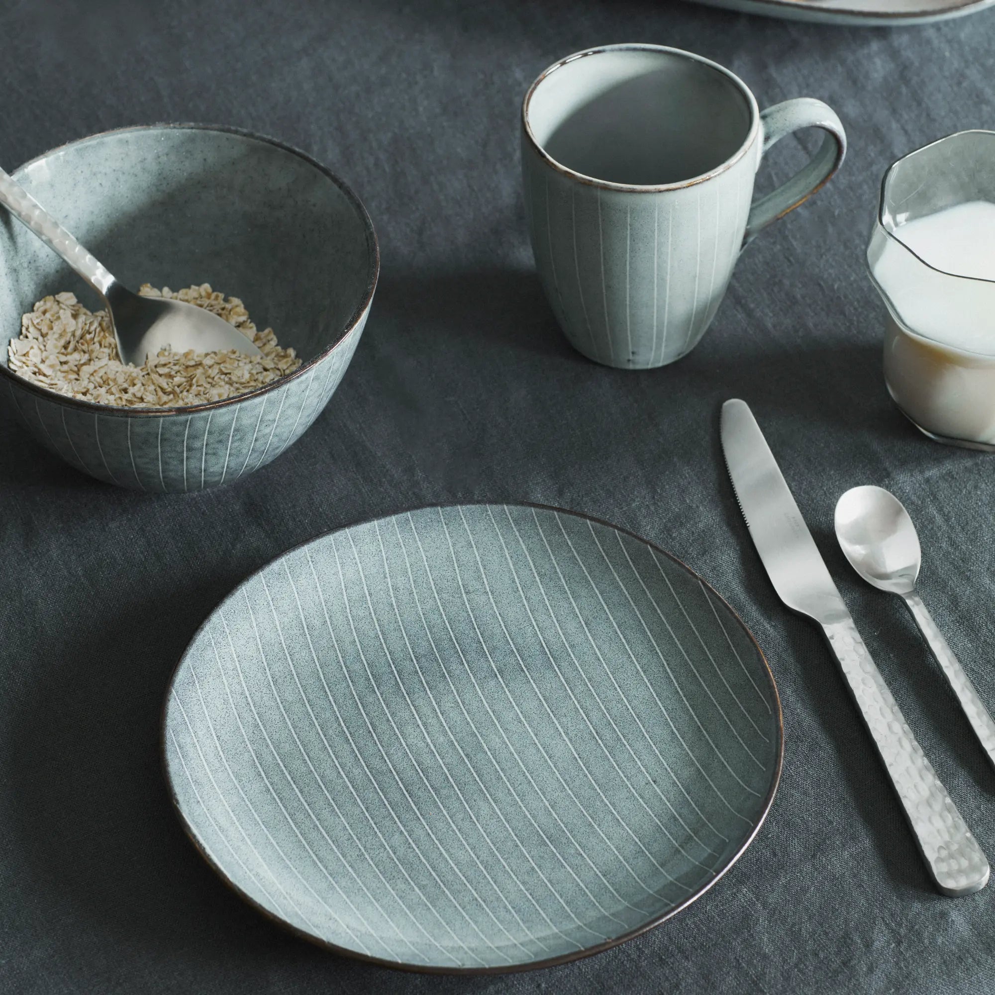 Nordic Sea Dinner Set for 4