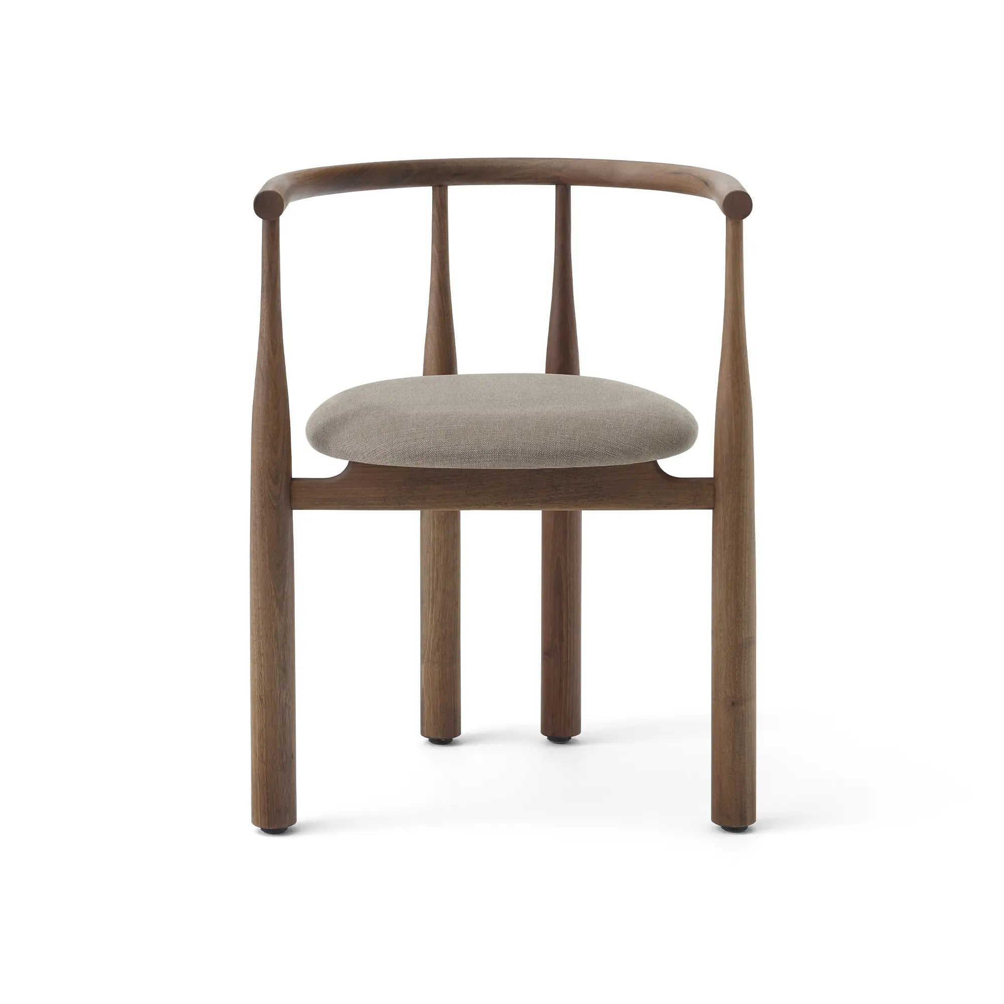 Modern and stylish Bukowski Chair with comfortable cushioned seat and sleek wooden frame for contemporary home decor