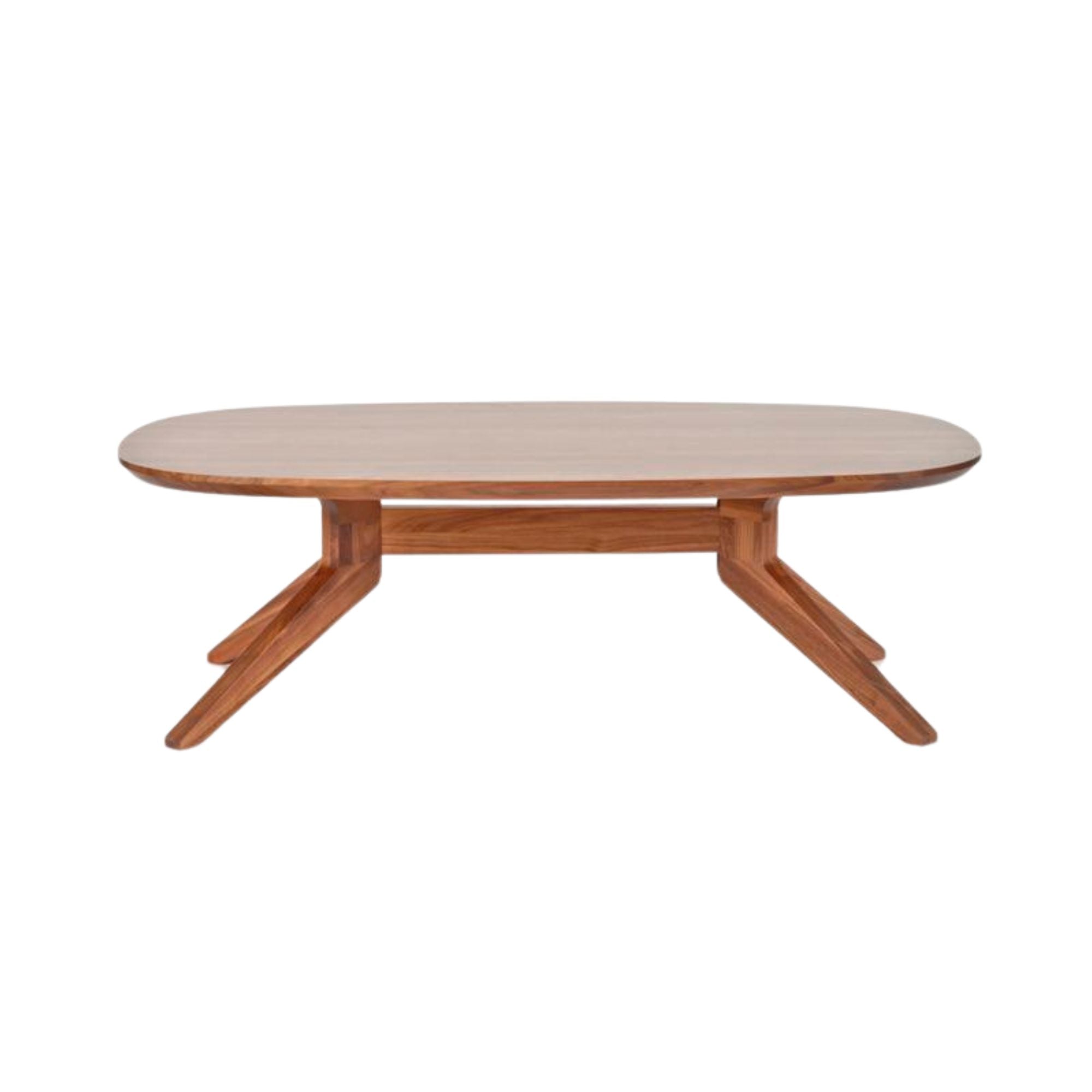 Cross Oval Coffee Table - THAT COOL LIVING