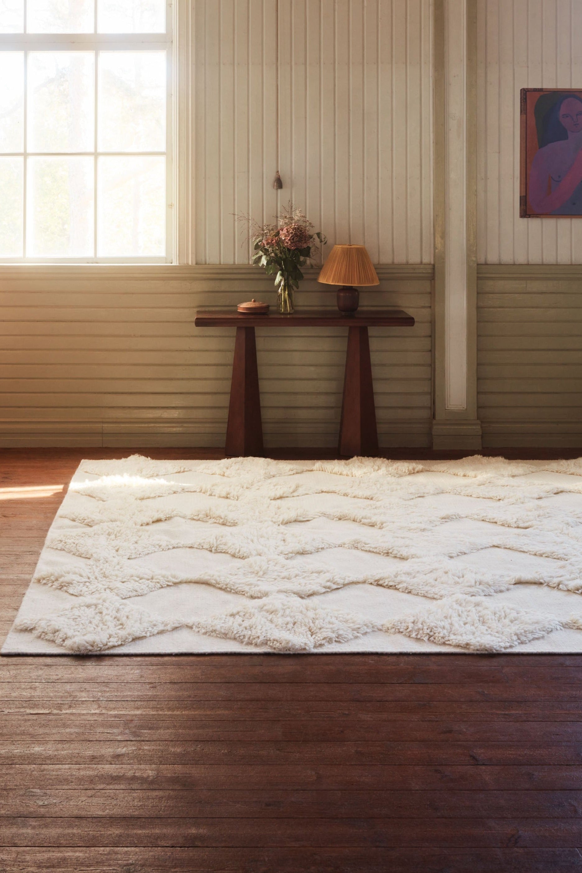 Chess Rya White Rug - THAT COOL LIVING
