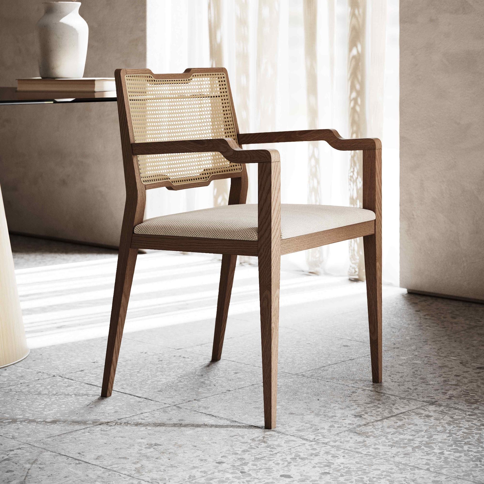 Eva Chair With Armrests - THAT COOL LIVING