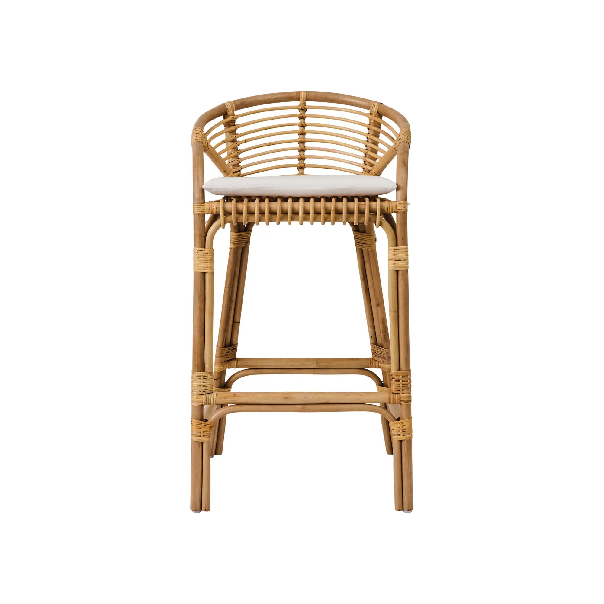 Dola Rattan Barstool - Set of 2