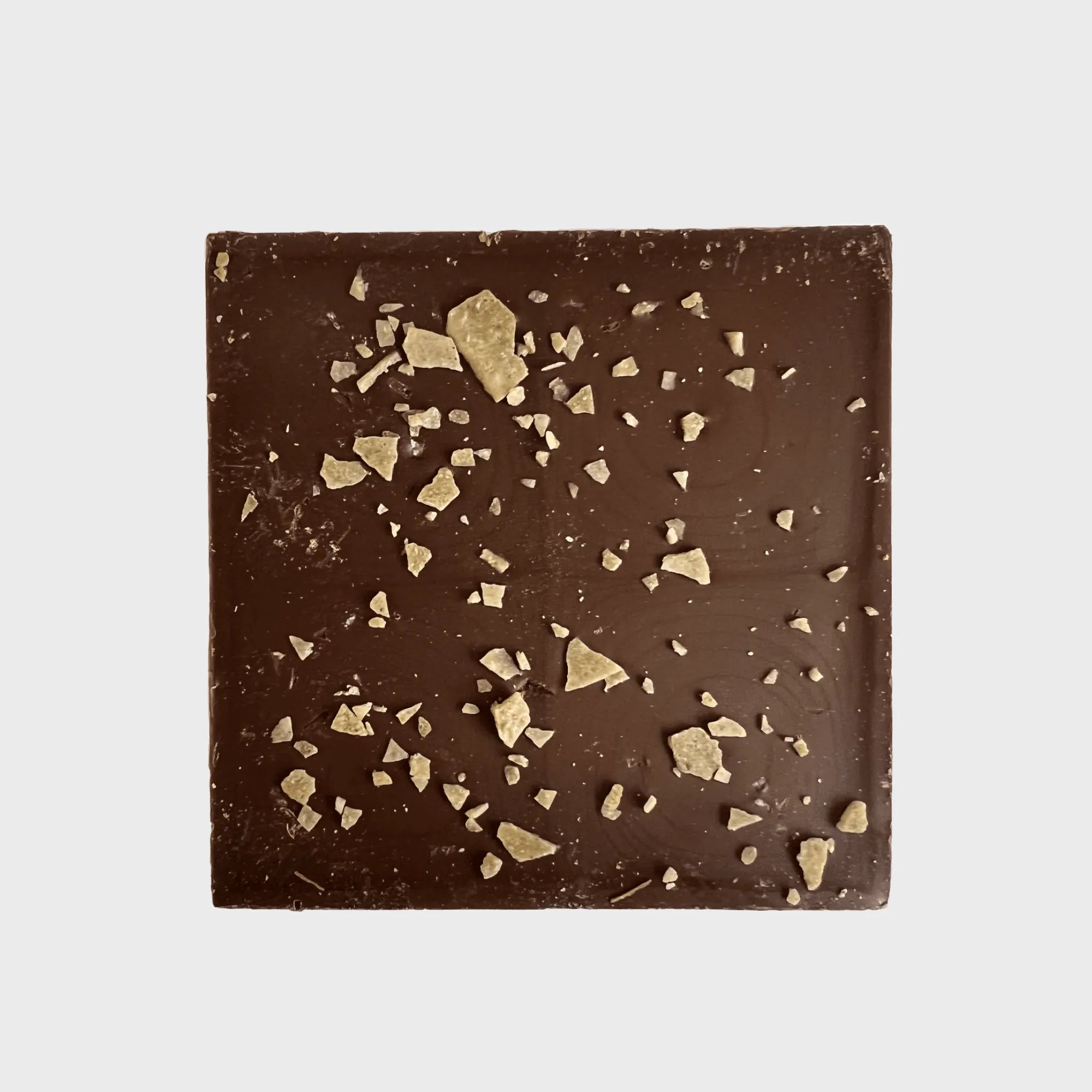 Luxurious and indulgent fennel-infused dark chocolate bar