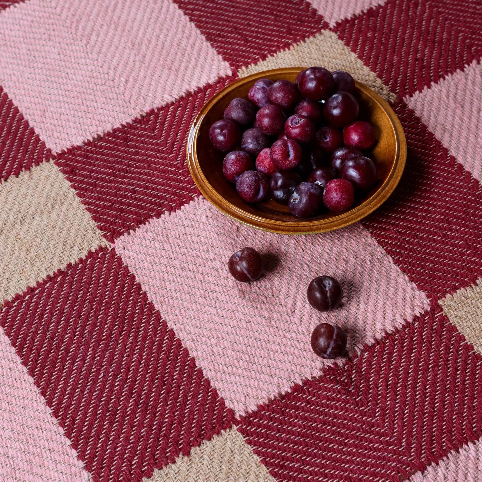 Plum Punch Jute Rug - THAT COOL LIVING