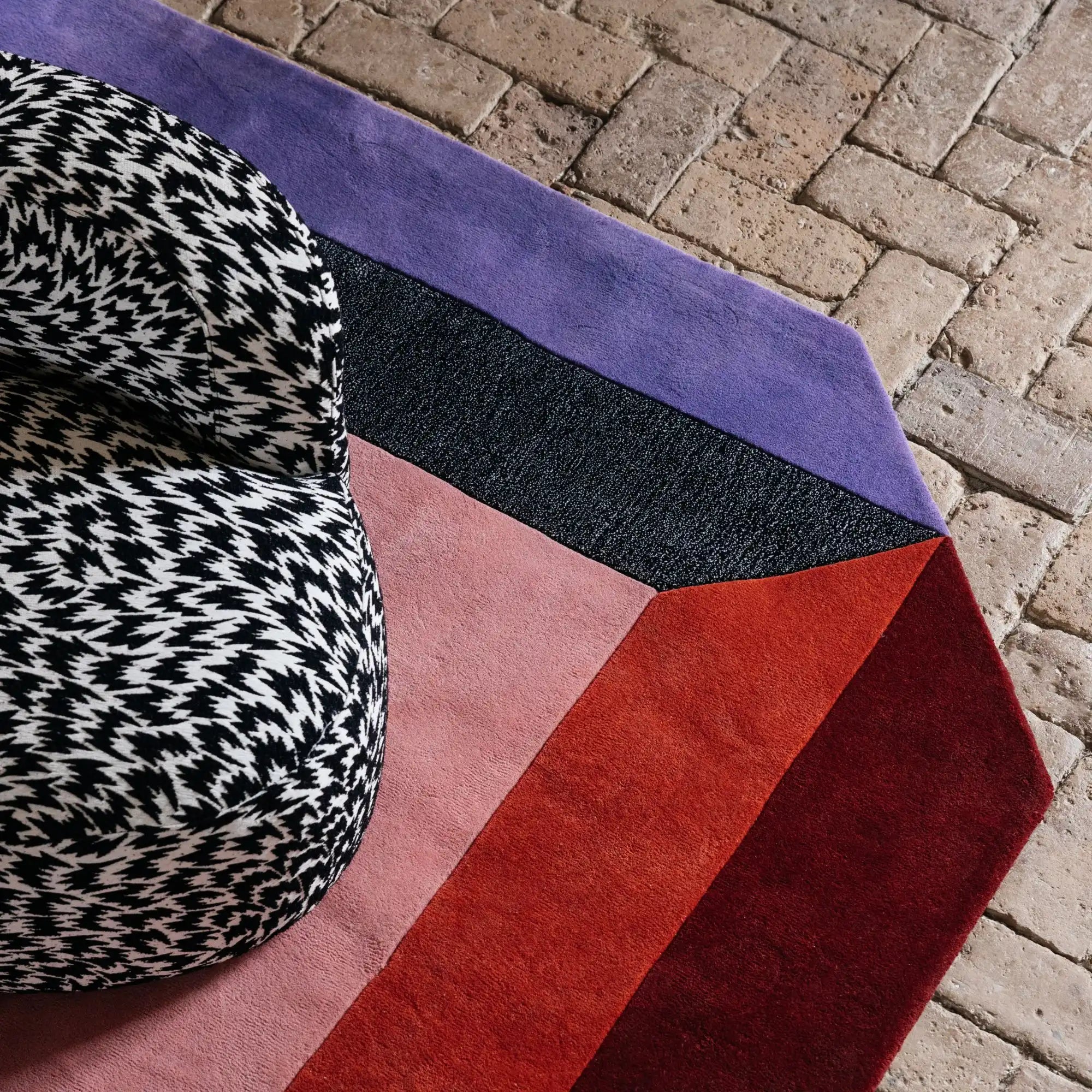 Crystal Spectrum Wool Rug - THAT COOL LIVING